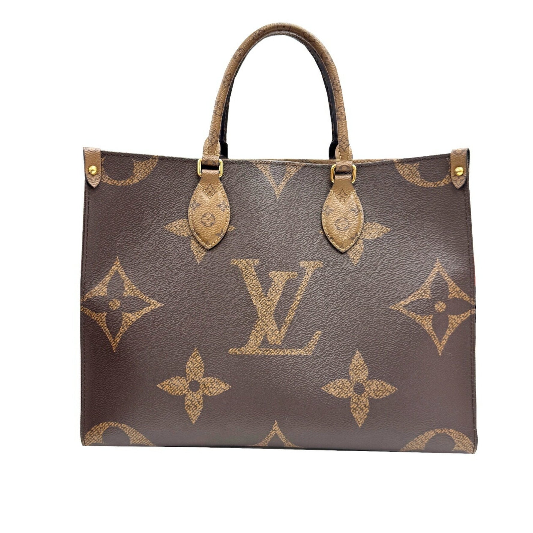 LOUIS VUITTON On the Go MM Monogram Giant Reverse Tote Bag, Handbag