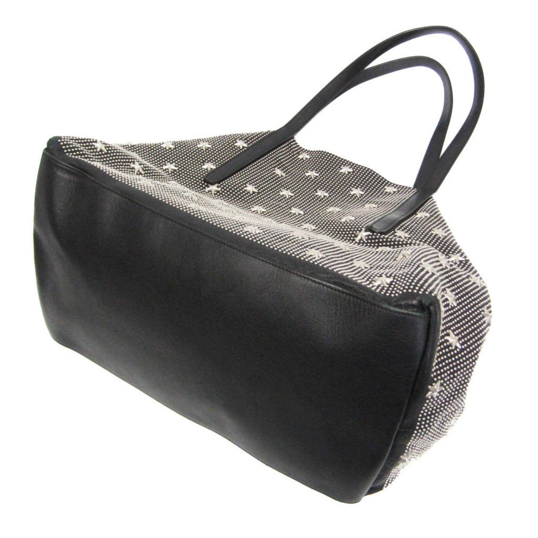 Jimmy Choo Pimlico Star Studs And Dot Studs Men,Women Leather Tote Bag