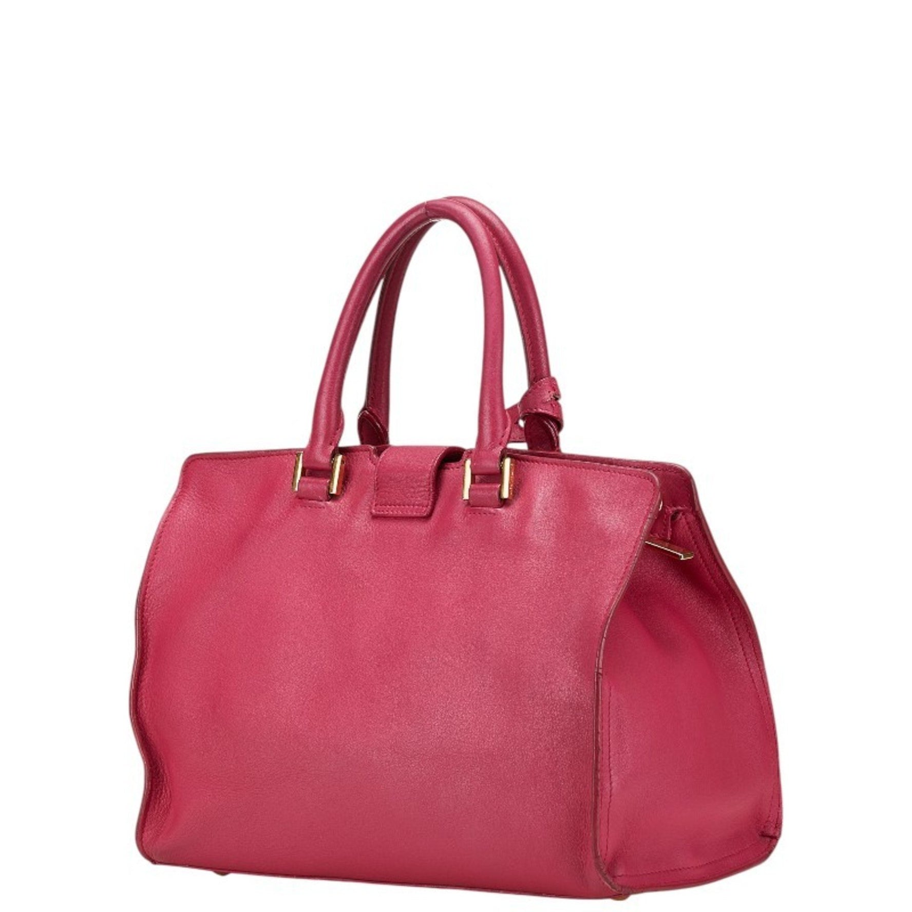 Saint Laurent Petit Cabas Y-line handbag shoulder bag pink leather women's SAINT LAURENT