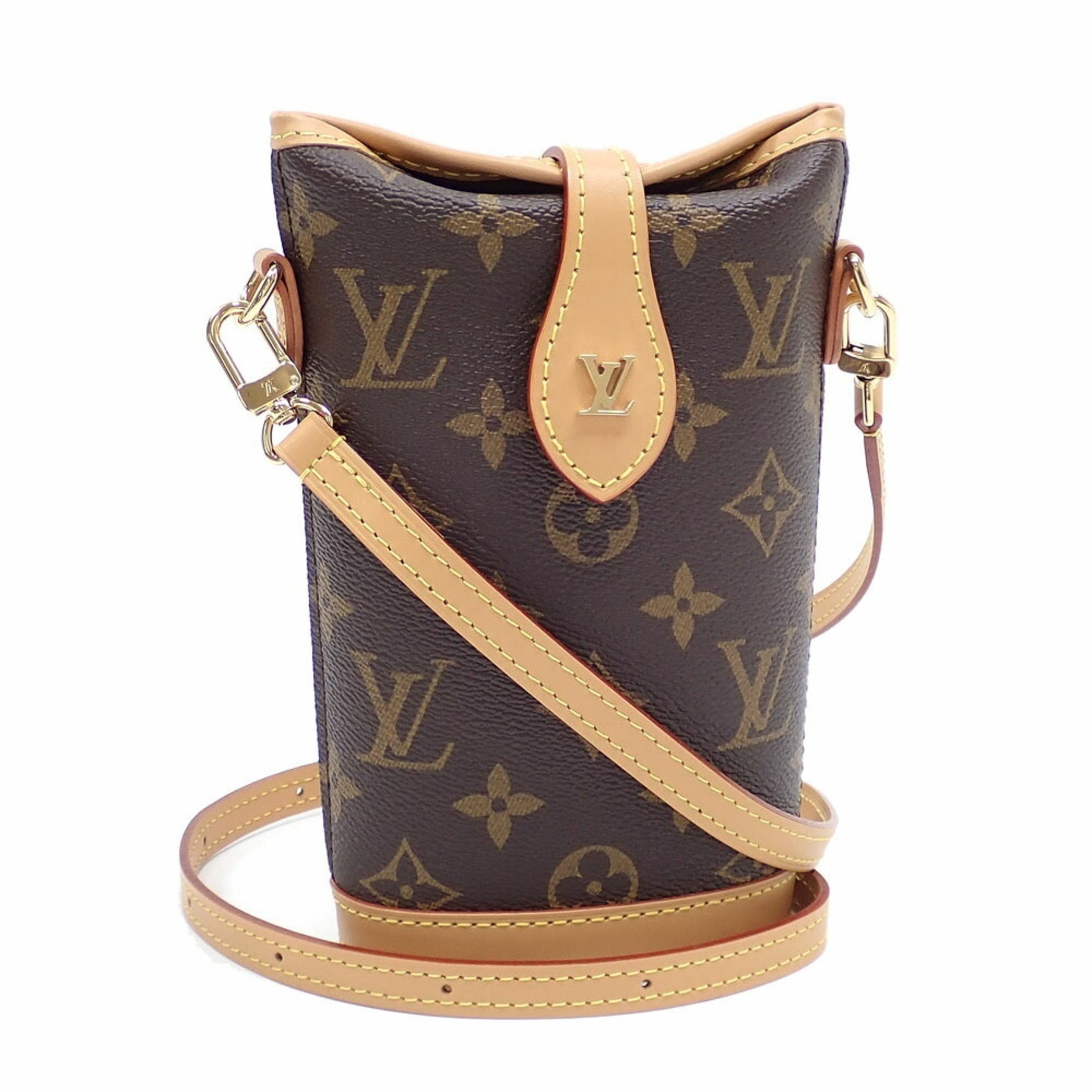 Louis Vuitton Monogram Fold Me Shoulder Pouch, Women's, M80874 A6051076
