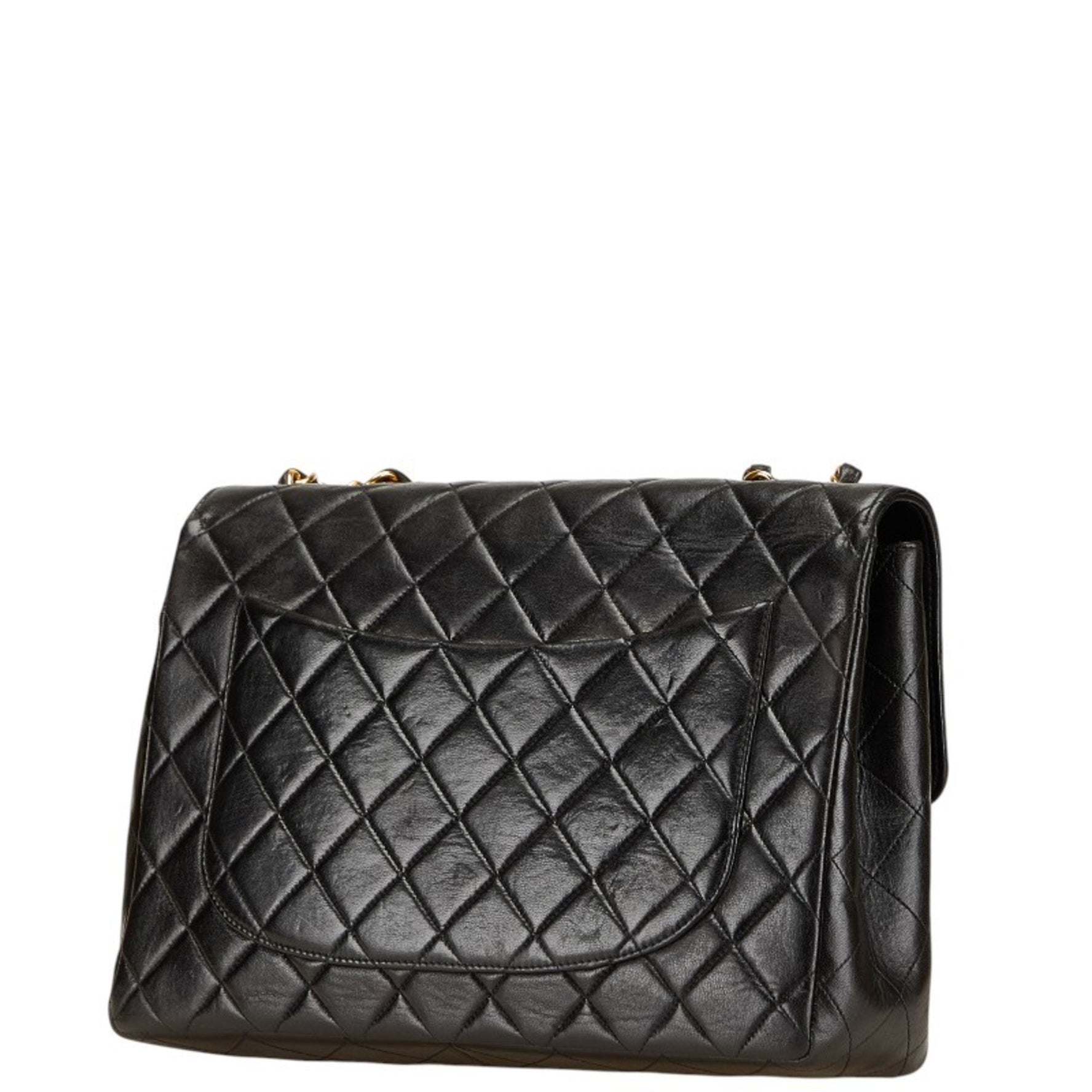 CHANEL Matelasse Coco Mark Chain Shoulder Bag Handbag Lambskin