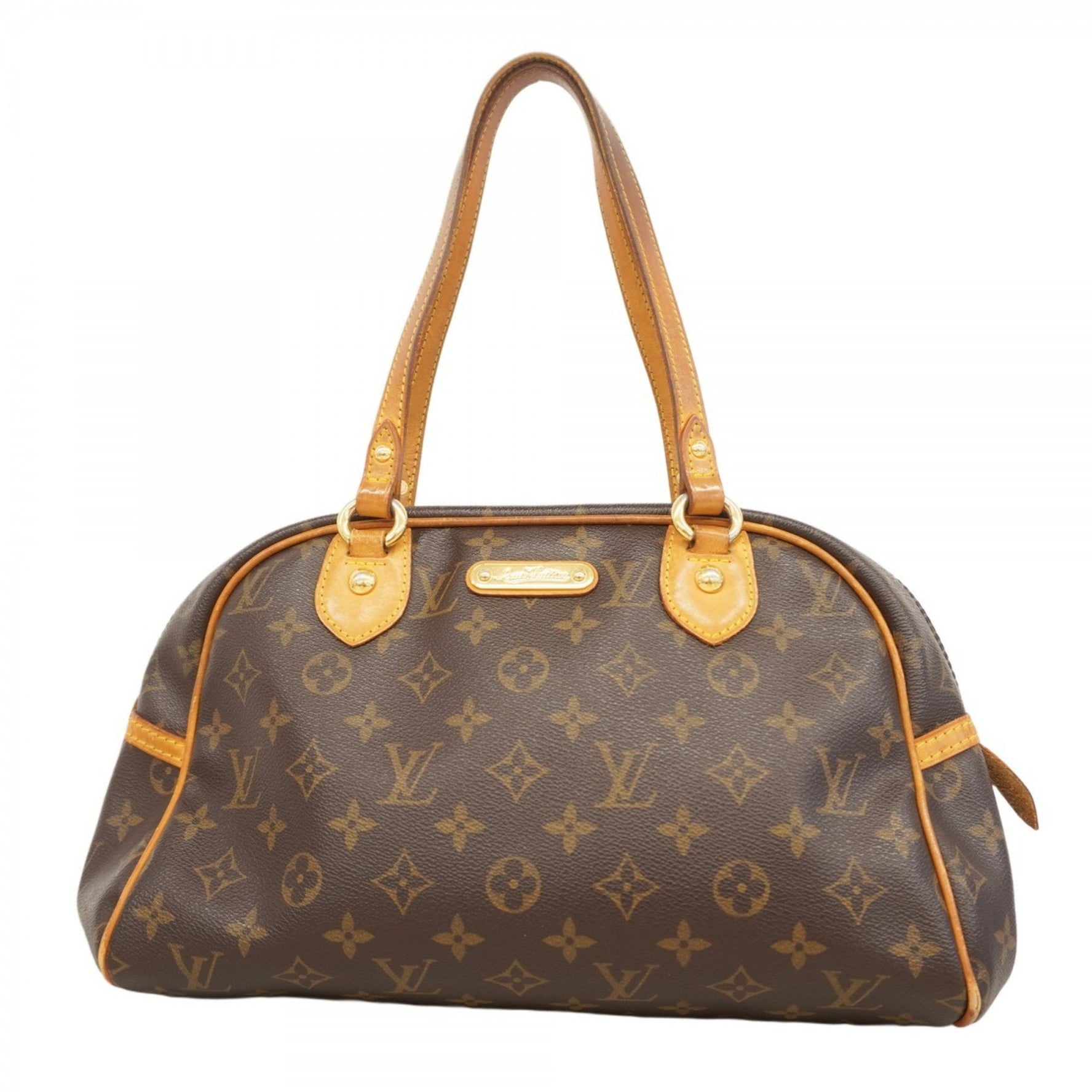 Louis Vuitton Monogram Montorgueil PM Shoulder Bag M95565 Brown Women's