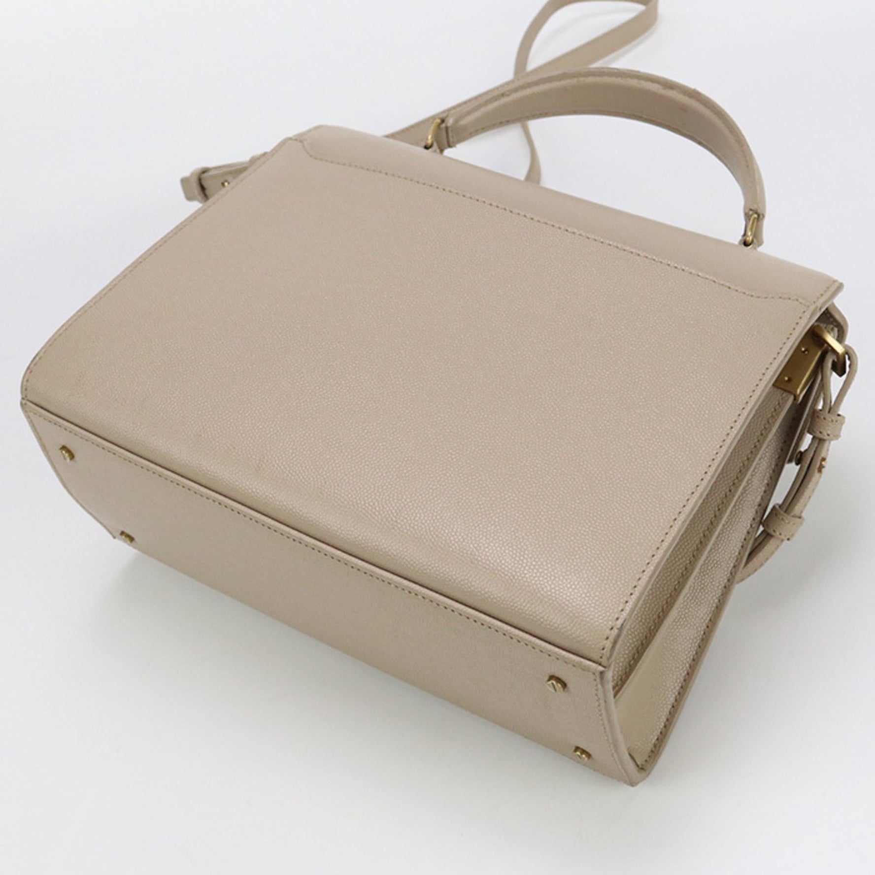 SAINT LAURENT Cassandra Handbag Top Handle Medium