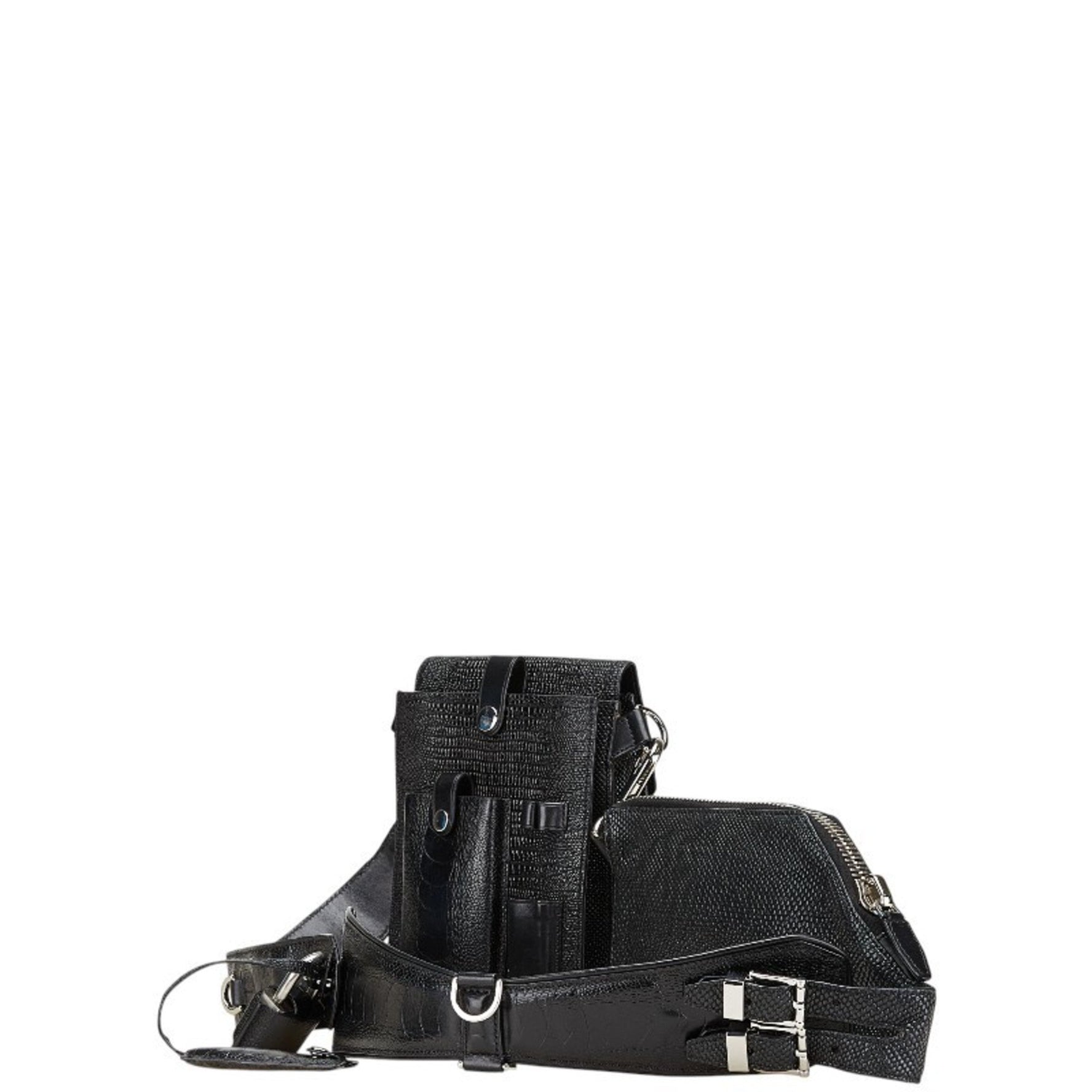 Alexander Wang Embossed Body Bag/Crossbody Bag in Leather