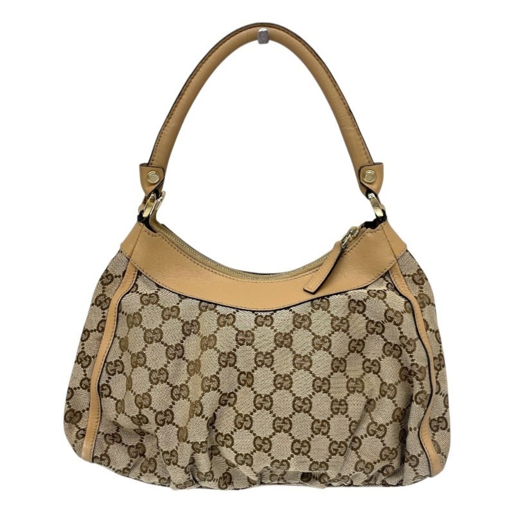 GUCCI Abbey Shoulder Bag for Women, GG Canvas, Handbag, One-Shoulder/Semi-Shoulder