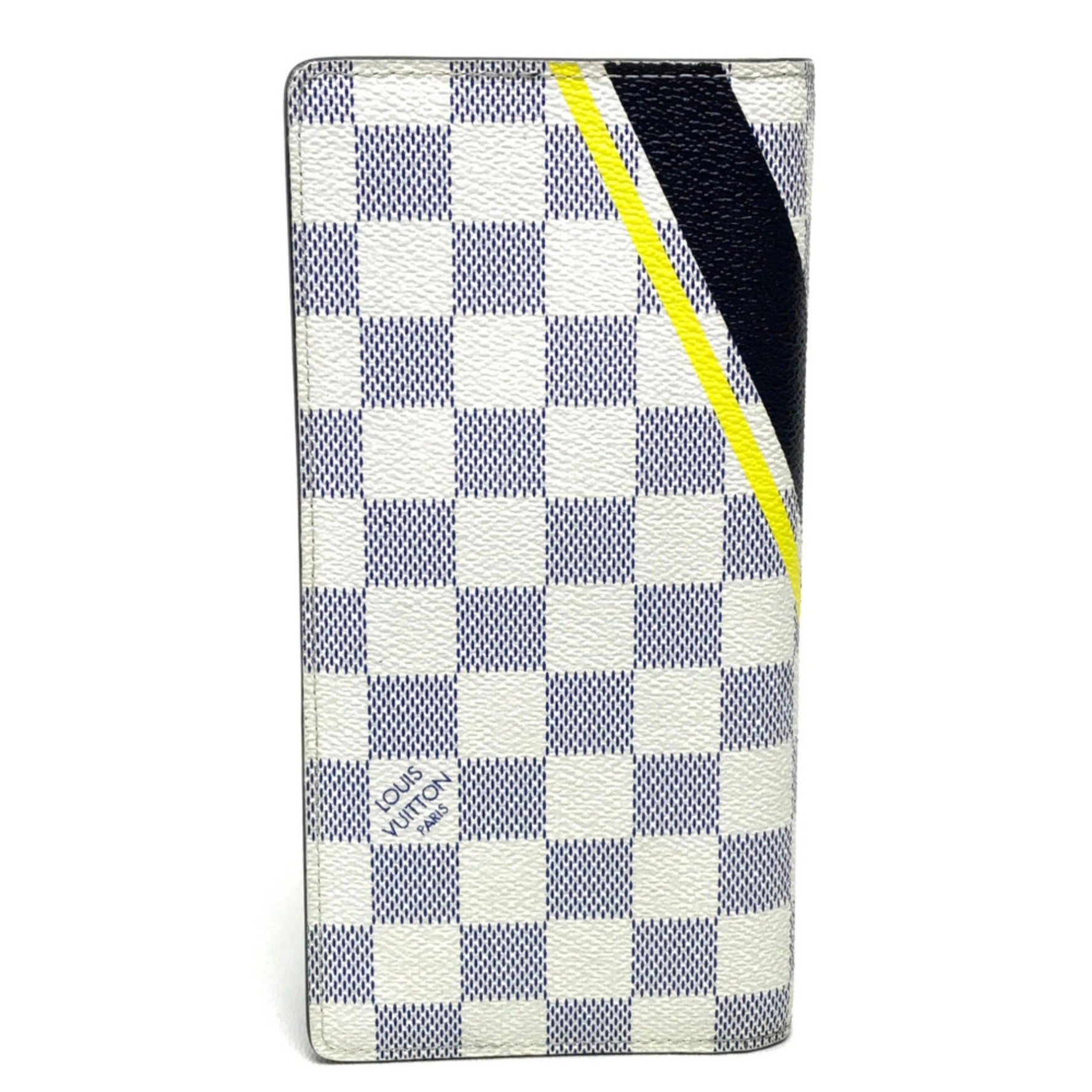 Louis Vuitton Damier Coastline Americans Cup Long Wallet Azur Azur
