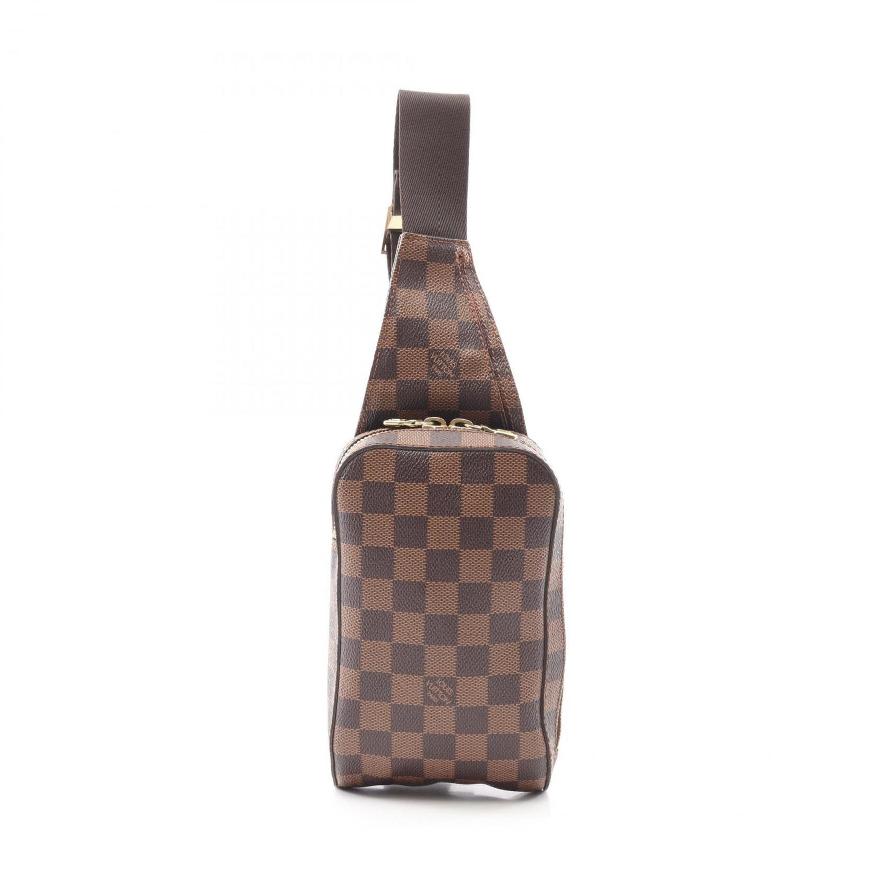 Louis Vuitton Geronimos Waist Bag/Body Bag, Coated Canvas, Damier Leather, Men's/Women's