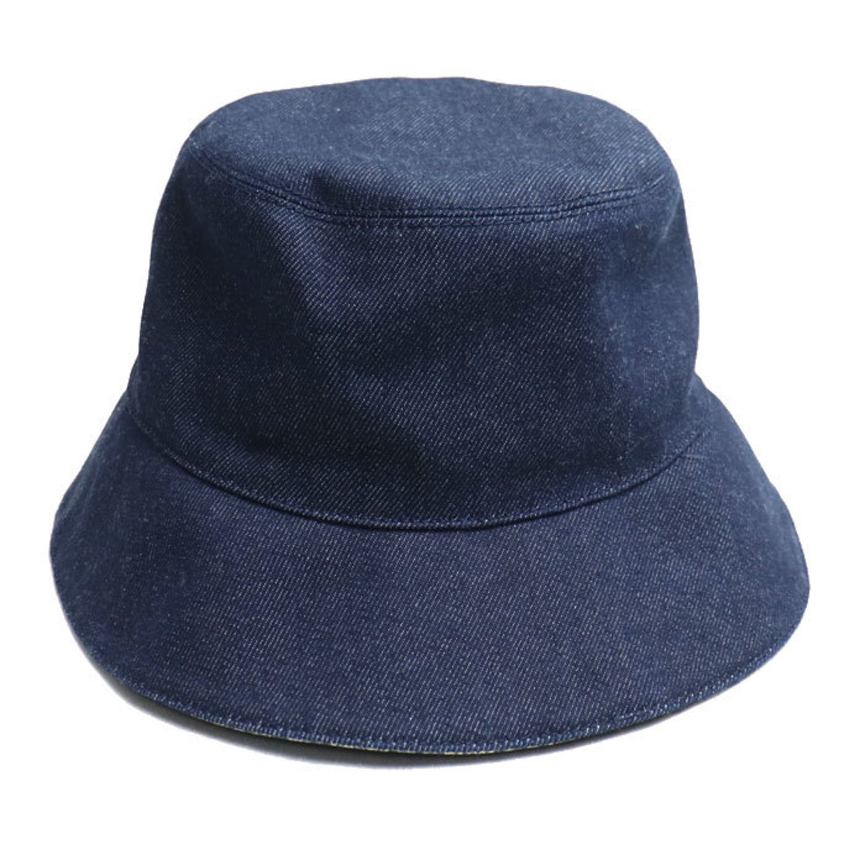 GUCCI Laser Denim Bucket Hat, Size L, Unisex