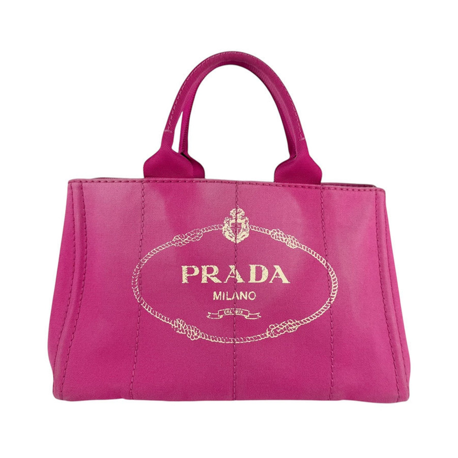 Prada Canapa Canvas Handbag