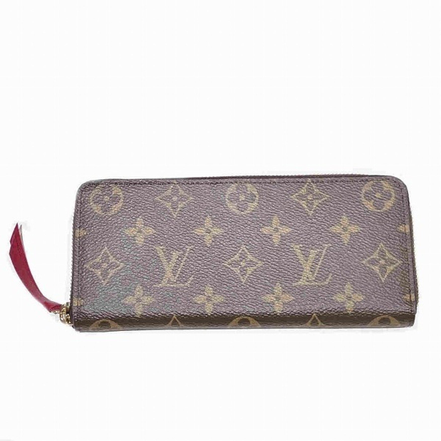 Louis Vuitton Monogram Line Portefeuille Clemence M60742 Long Wallet for Women