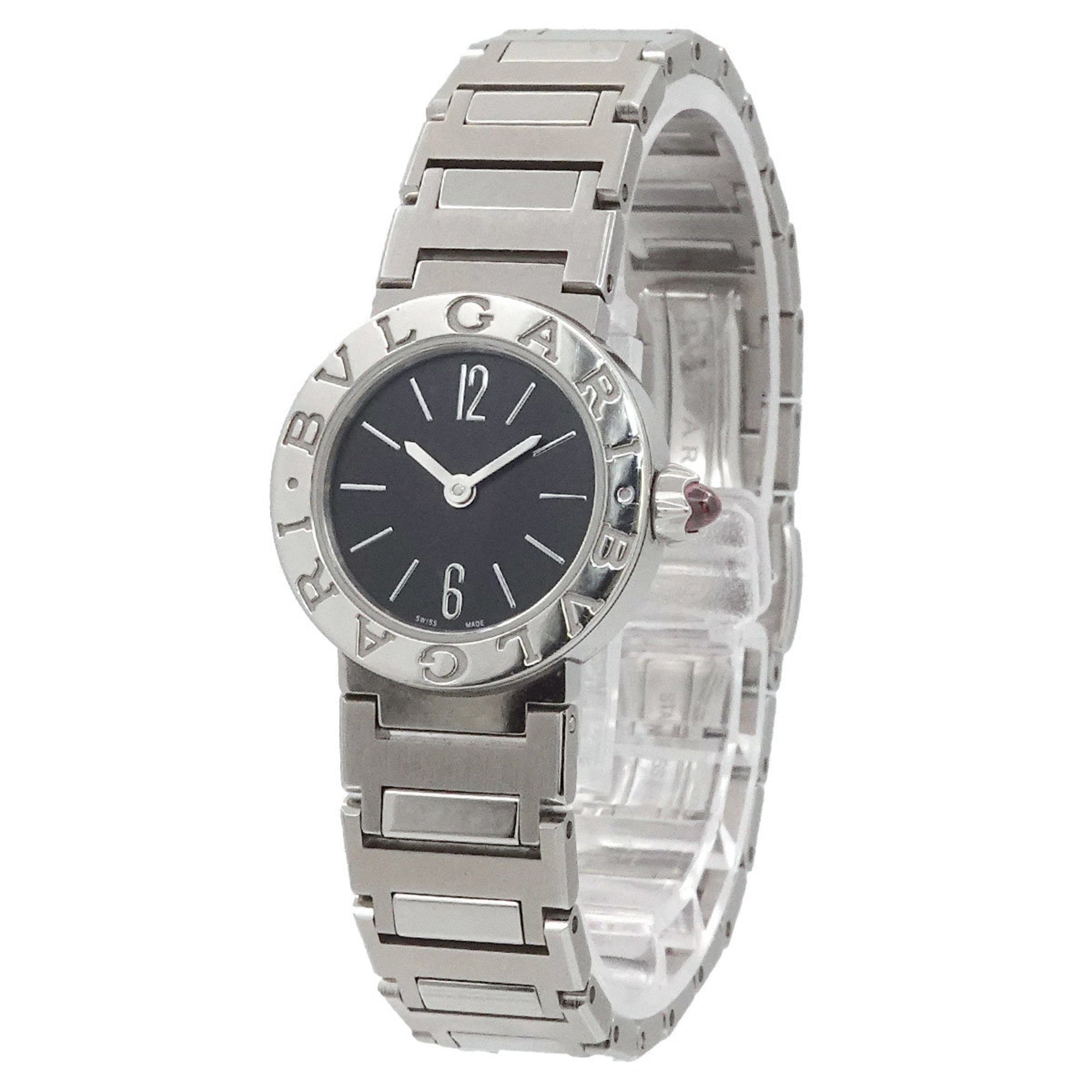 BVLGARI BB23S Women's Black Quartz Watch