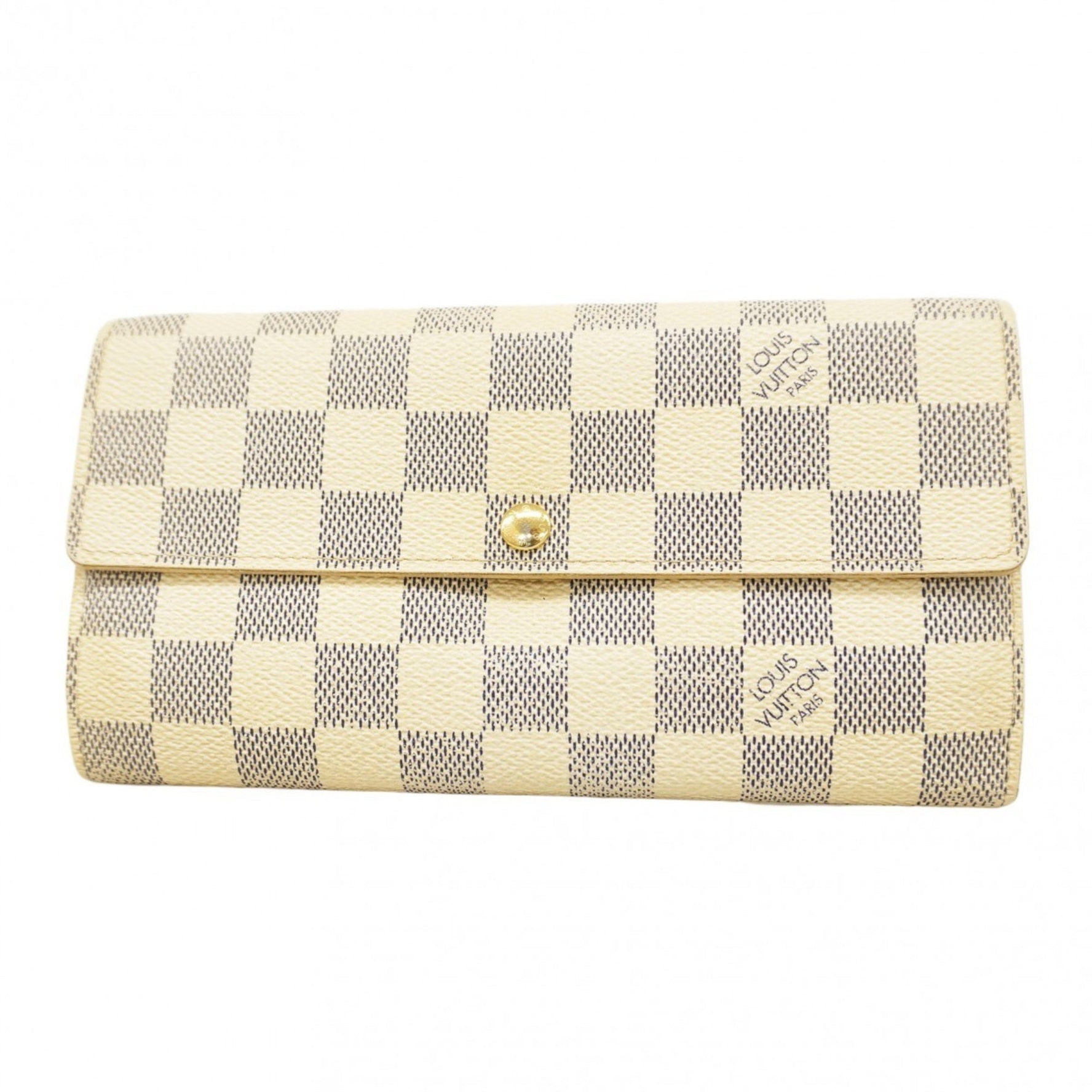 Louis Vuitton Damier Azur Portefeuille Sarah Long Wallet