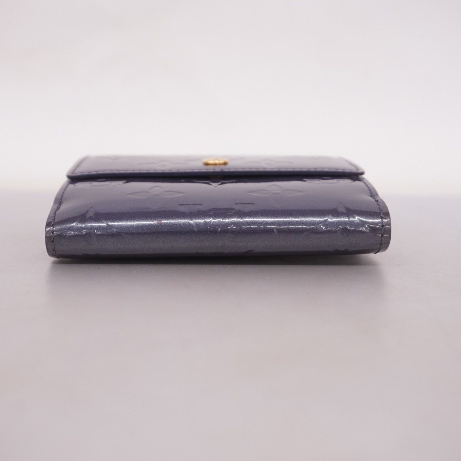 Louis Vuitton Vernis Porte Monnaie Carte Credit Trifold Wallet