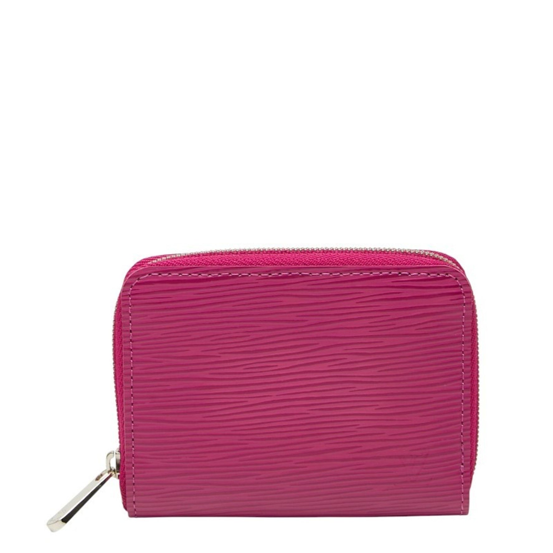 Louis Vuitton Epi Zippy Coin Purse Grenard Purple Leather LOUIS VUITTON
