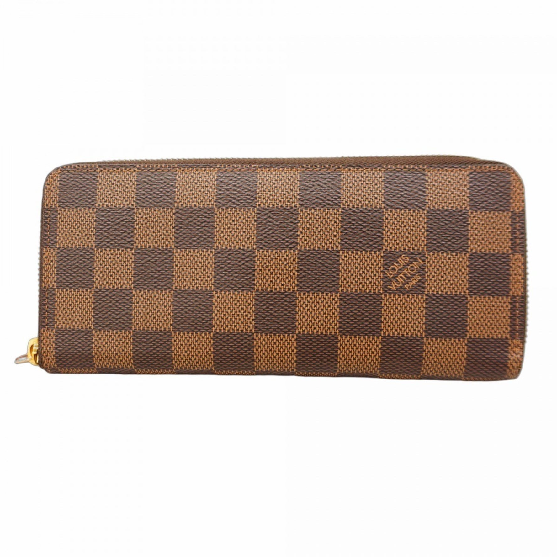 Louis Vuitton Damier Portefeuille Clemence Long Wallet N41626 Rose Ballerine Women's