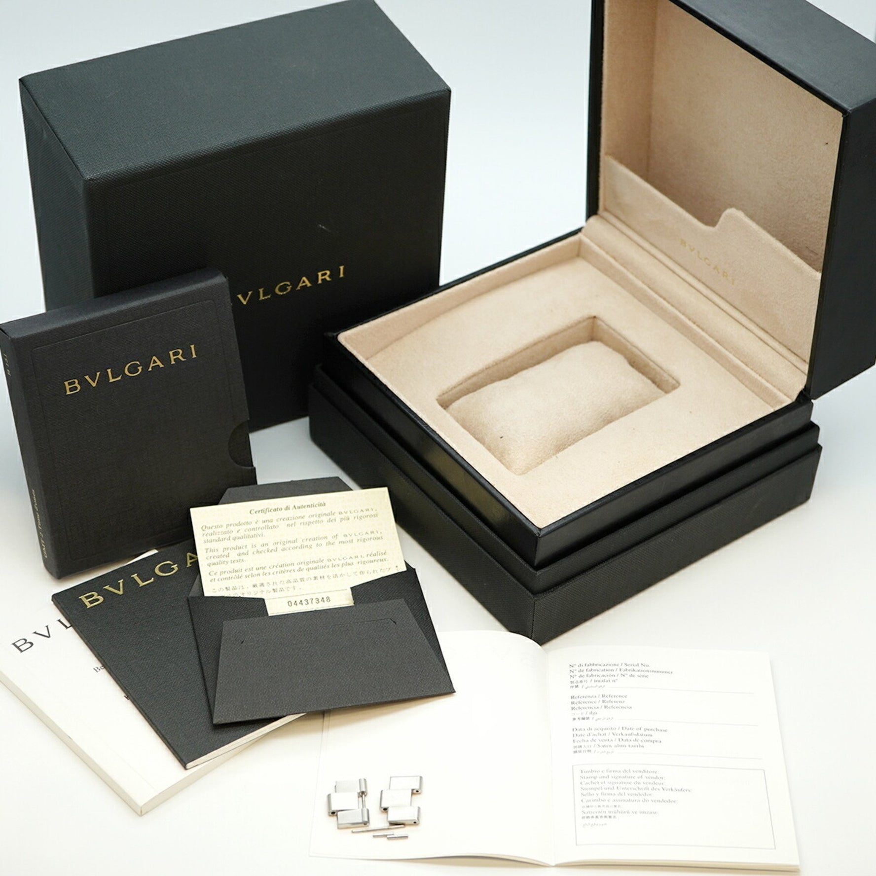 Bvlgari Diagono Gray Dial Watch