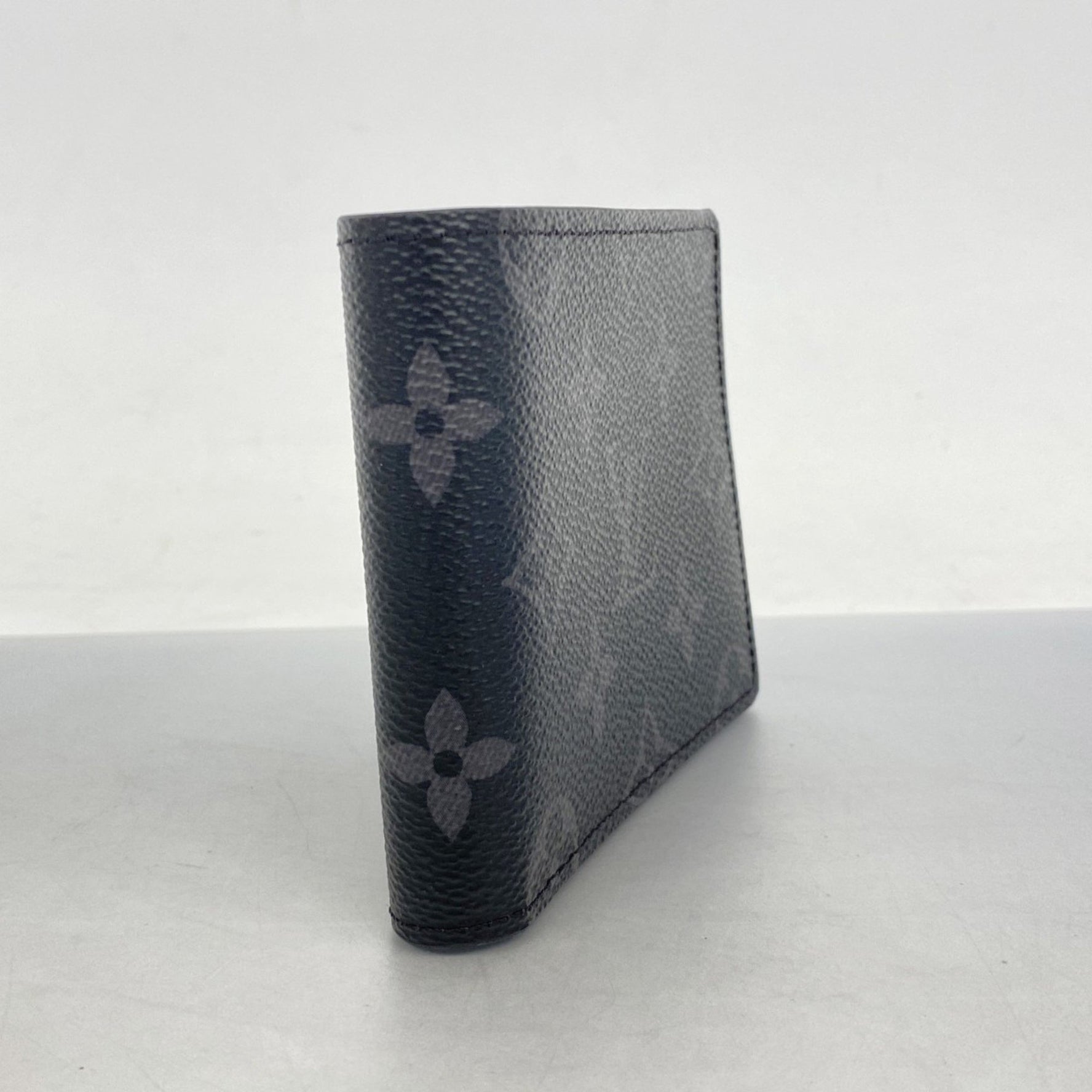 Louis Vuitton Monogram Eclipse Slender Wallet Black/Grey