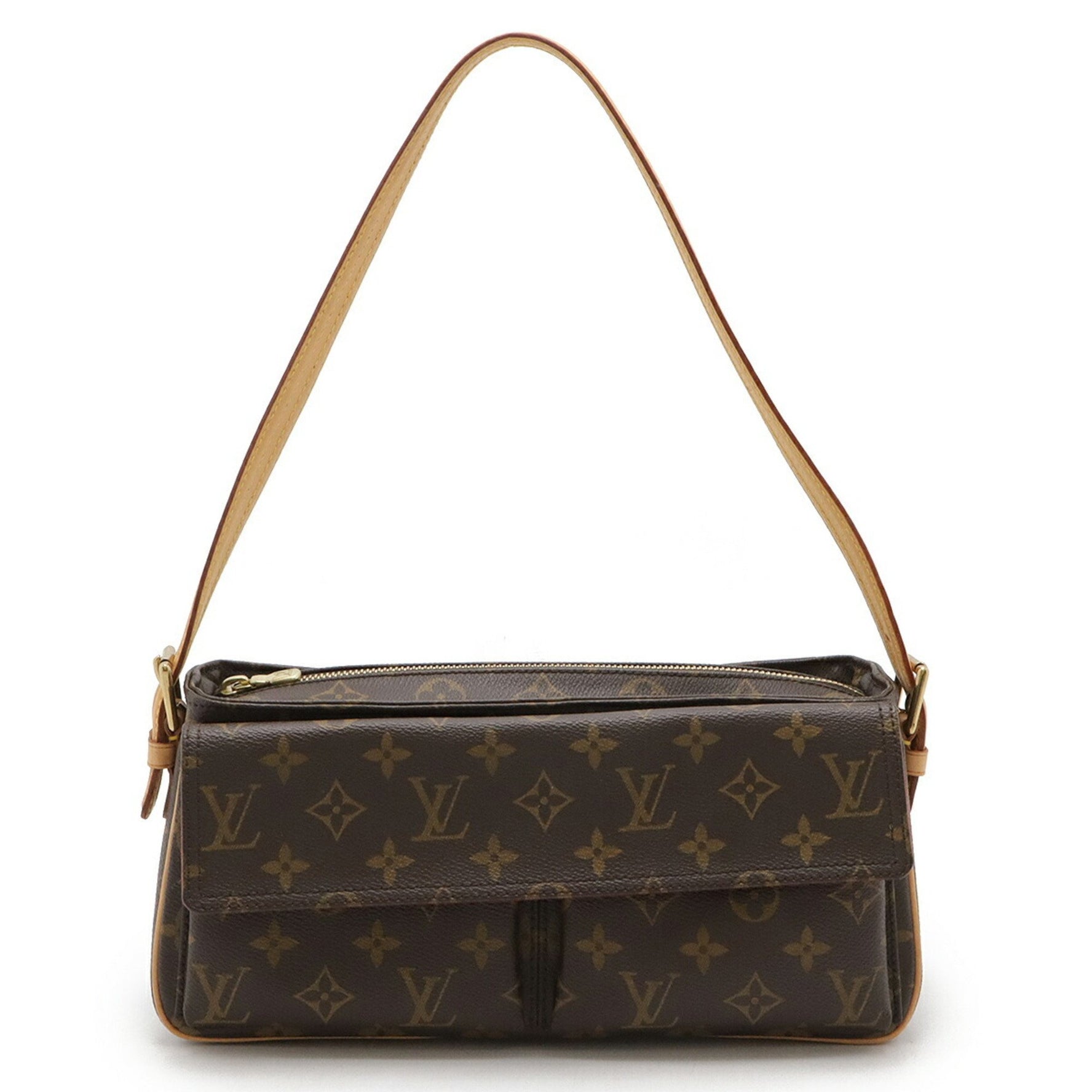 LOUIS VUITTON Louis Vuitton Monogram Vivacite MM Shoulder Bag M51164