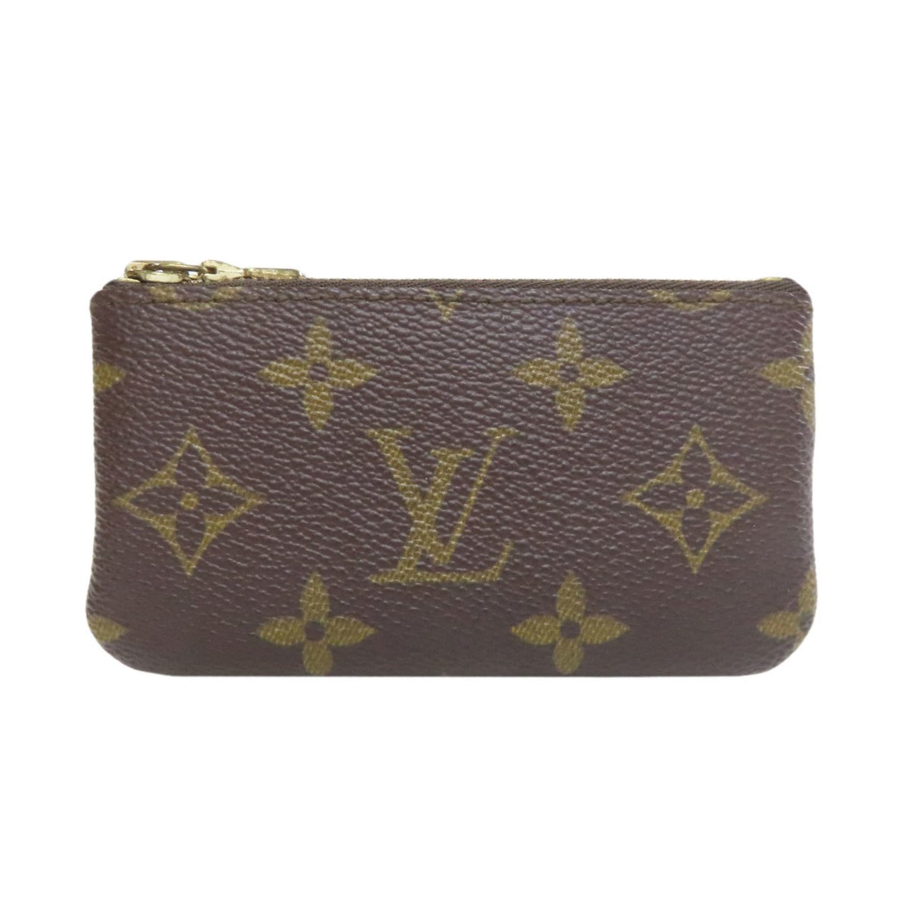 Louis Vuitton Pochette Clé Coin Case Canvas LOUIS VUITTON