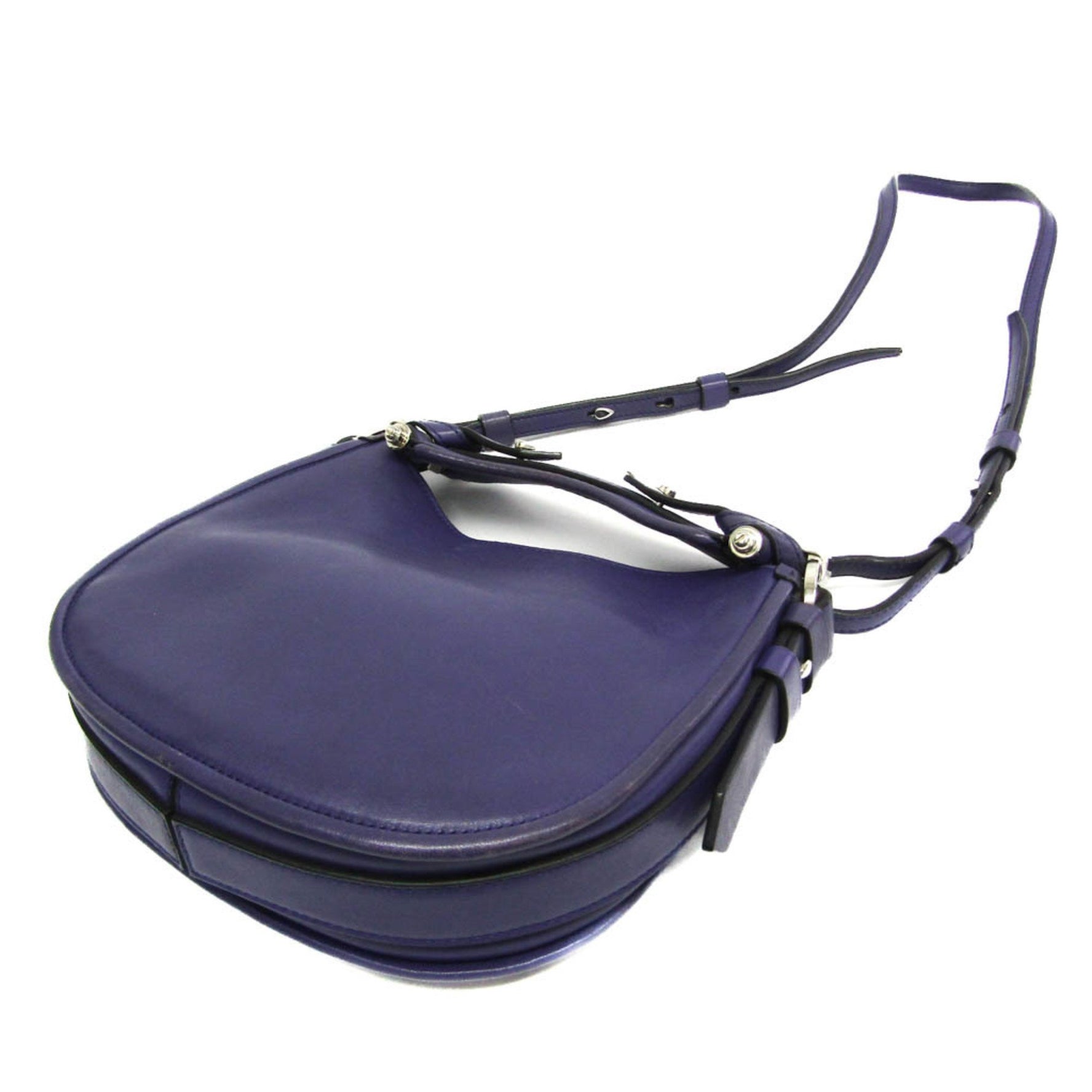 Givenchy Leather Shoulder Bag Royal Blue