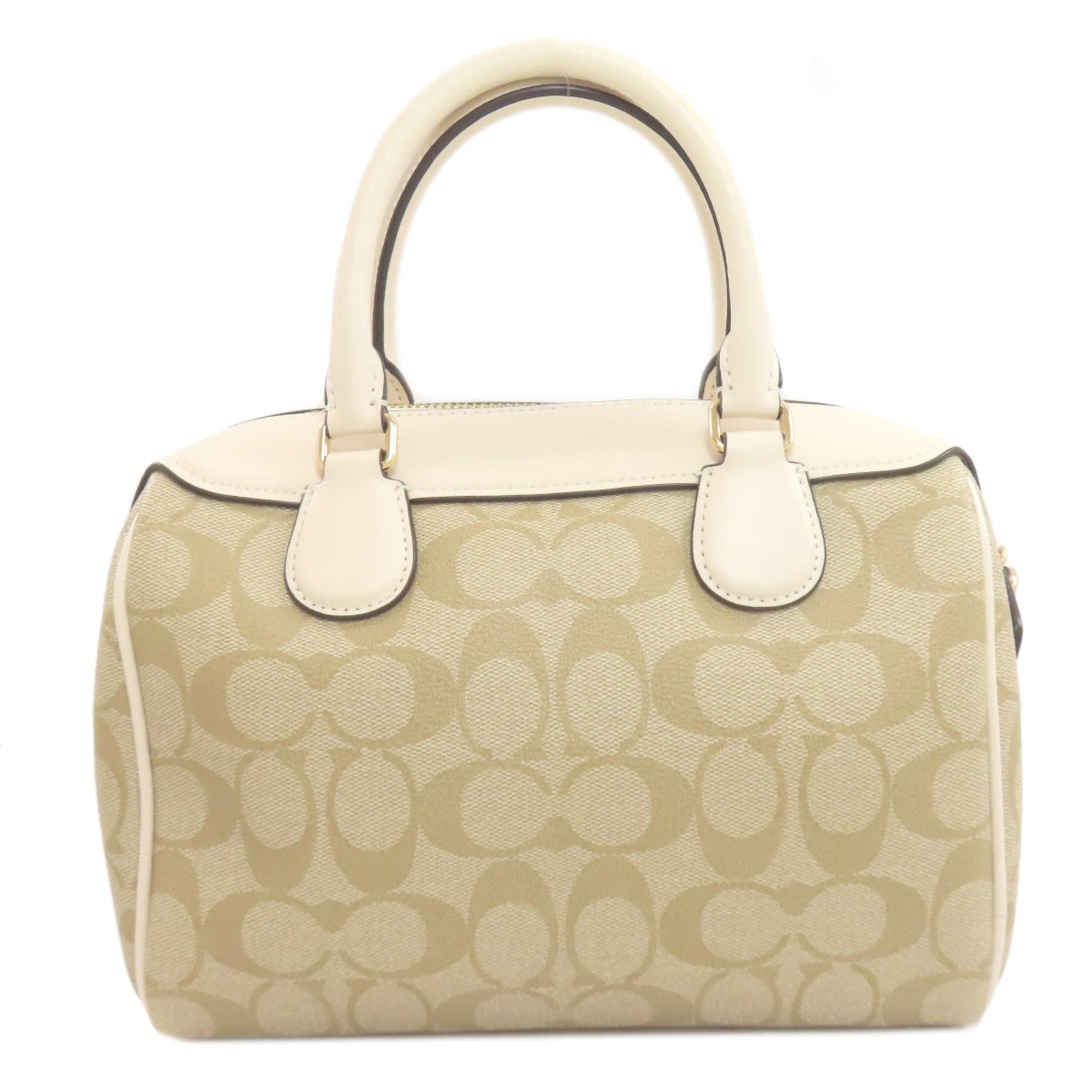 Coach Roan Satchel Signature Handbag in PVC/Leather
