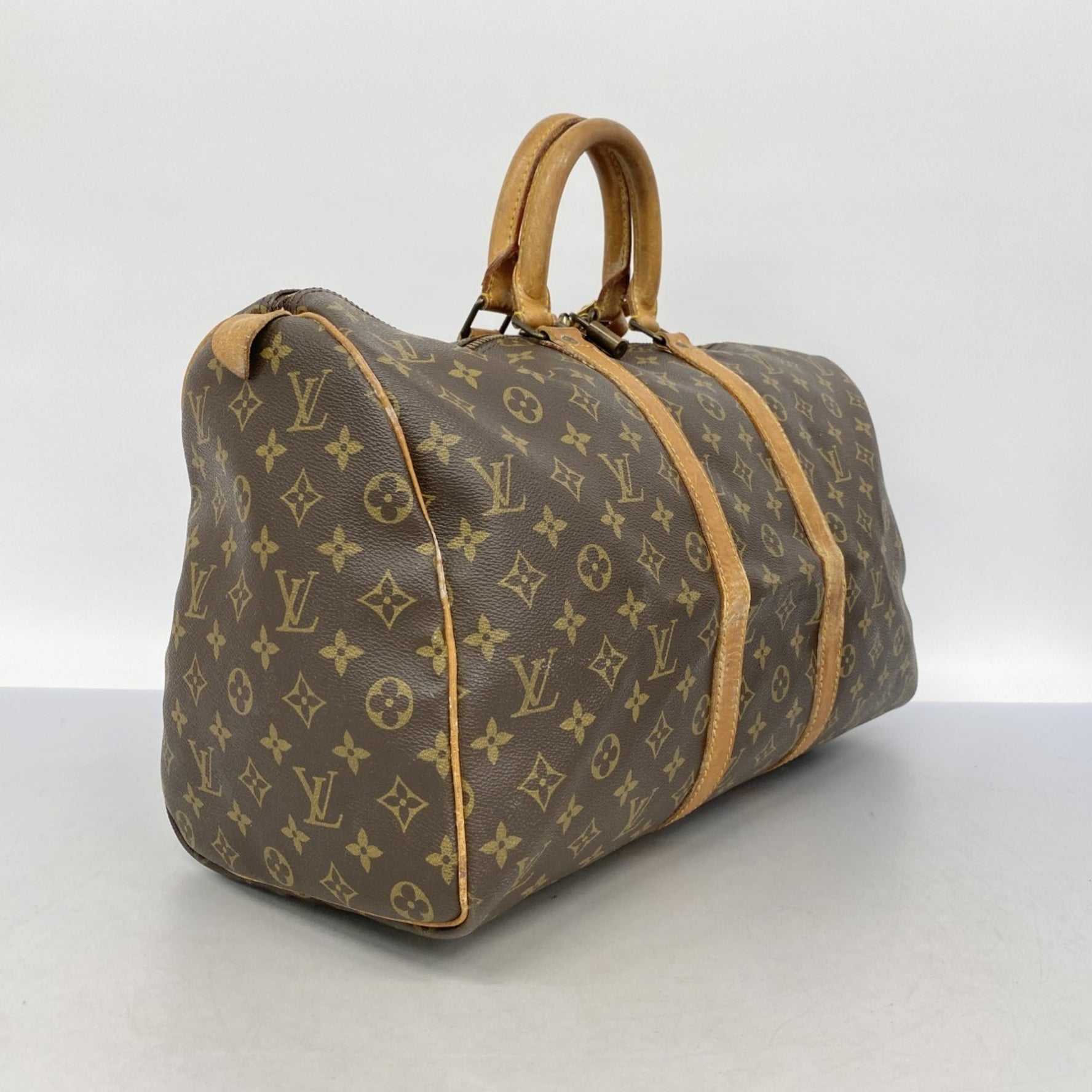 Louis Vuitton Monogram Keepall 45 Boston Bag Men's and