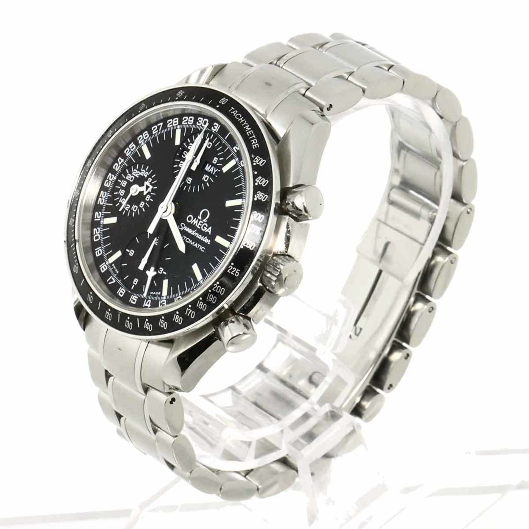 OMEGA Speedmaster Mark 40 Cosmos Triple Calendar 3520 50 Watch Black Automatic