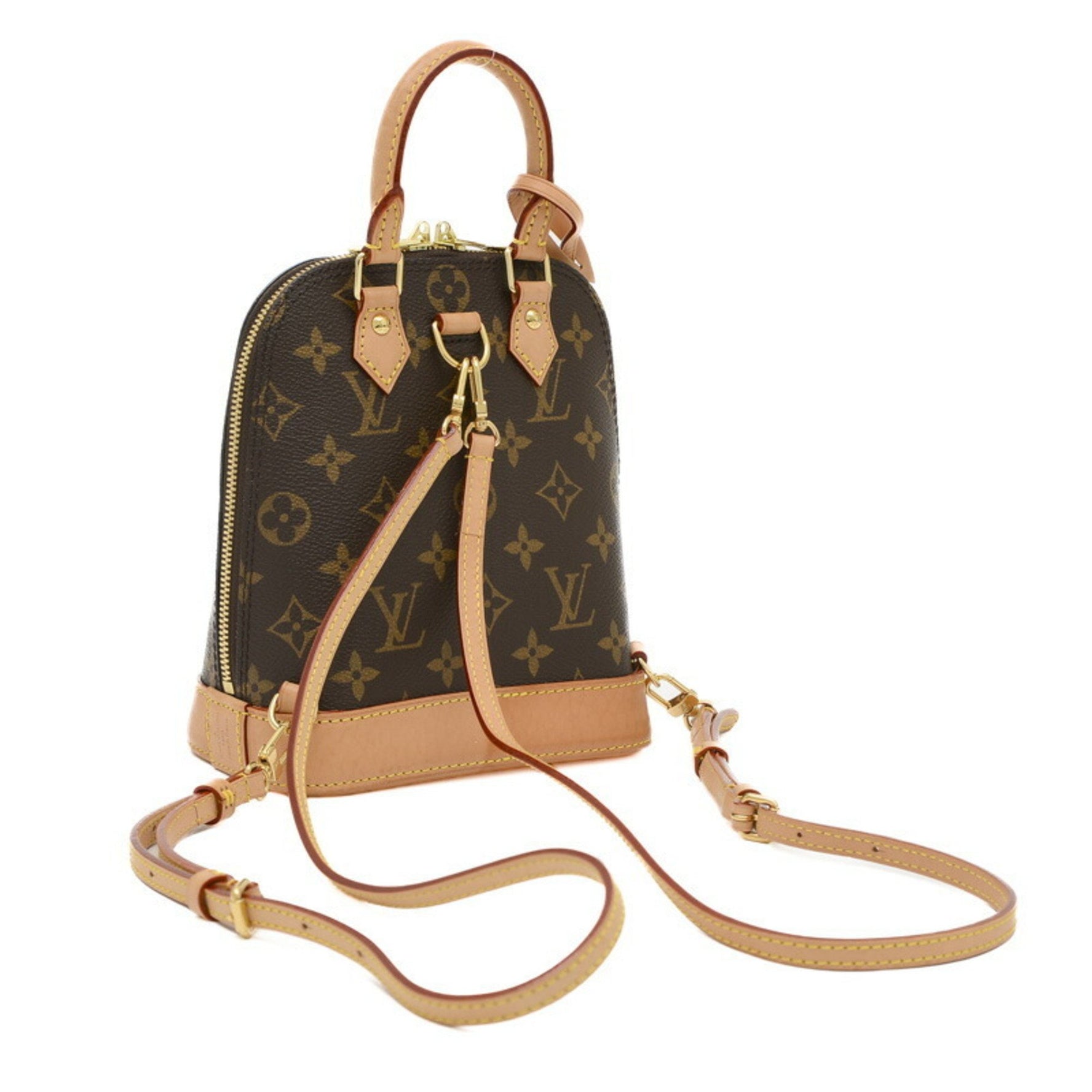 Louis Vuitton Monogram Alma Backpack Bag M47132
