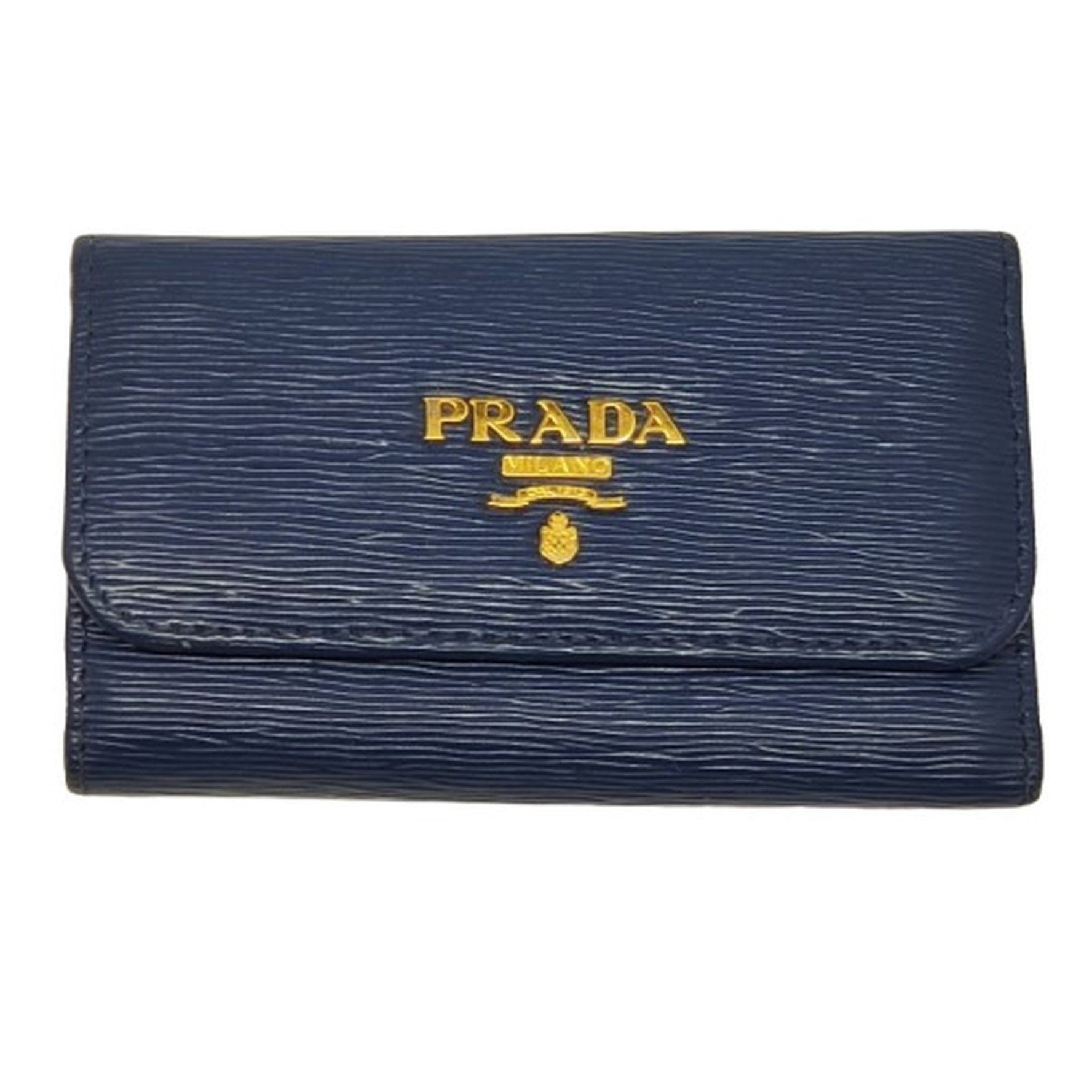 PRADA Prada Metal 6-Key Case Blue Men's Women's Accessories Kaizuka Store IT0L5L3HH05K RK2140D