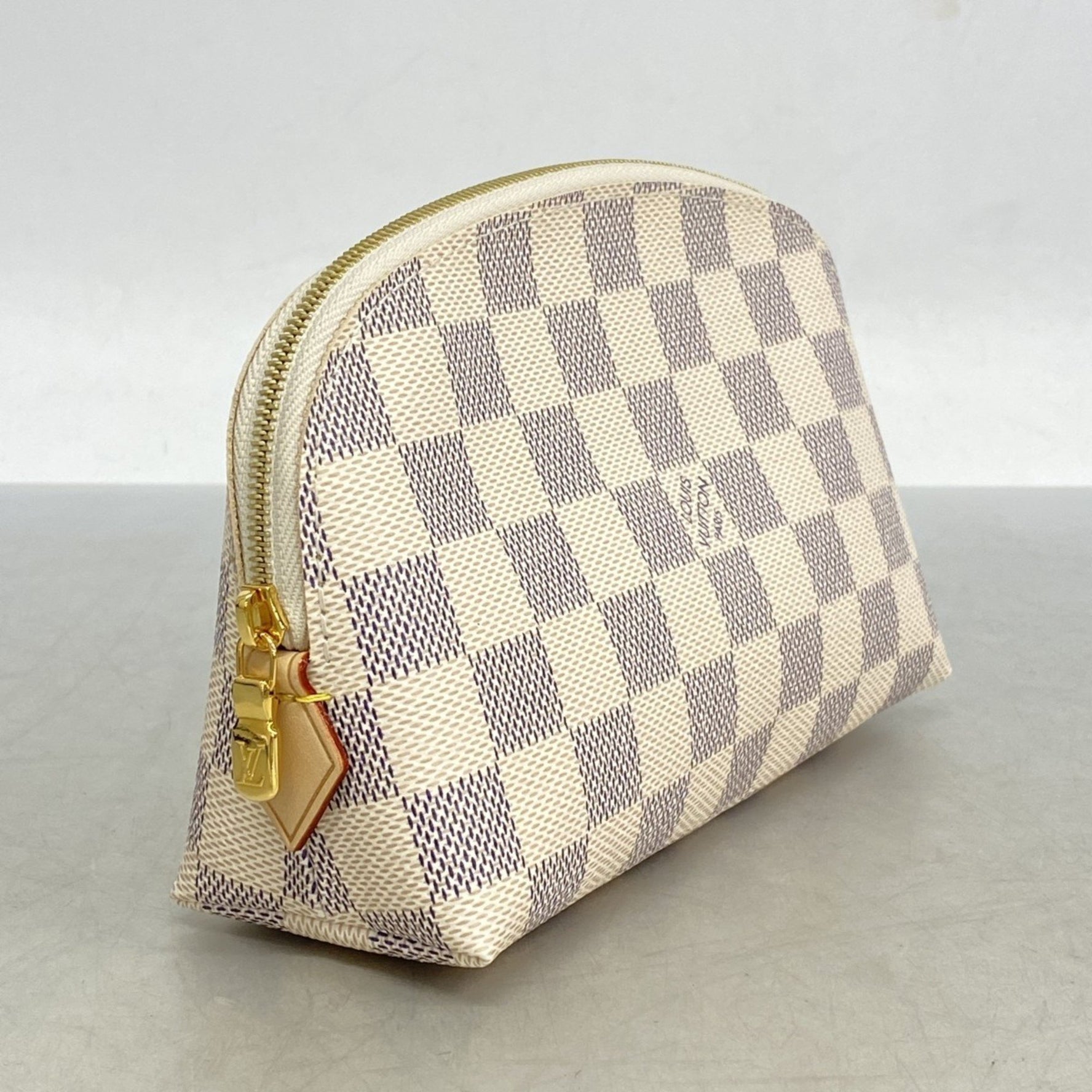 Louis Vuitton Damier Azur Pochette Tick PM Pouch