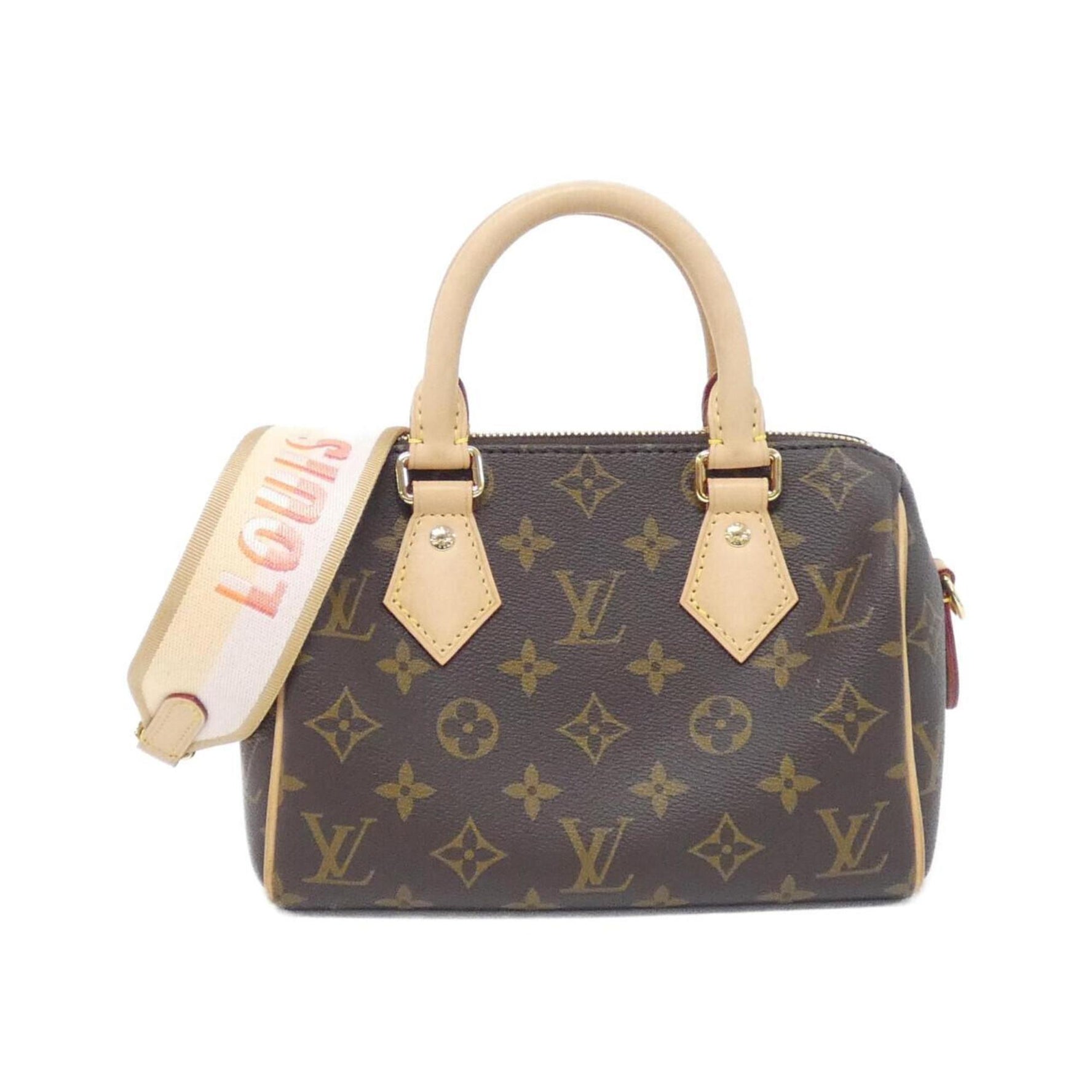 Louis Vuitton Monogram Speedy Bandouliere Boston Bag