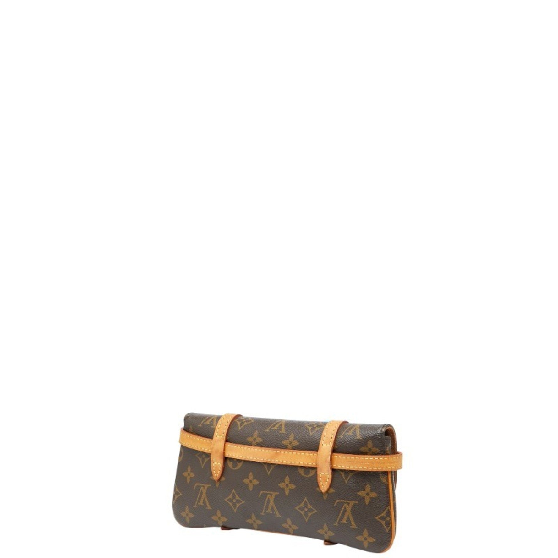 Louis Vuitton Monogram Pochette Marel Waist Bag/Body Bag Leather LOUIS VUITTON