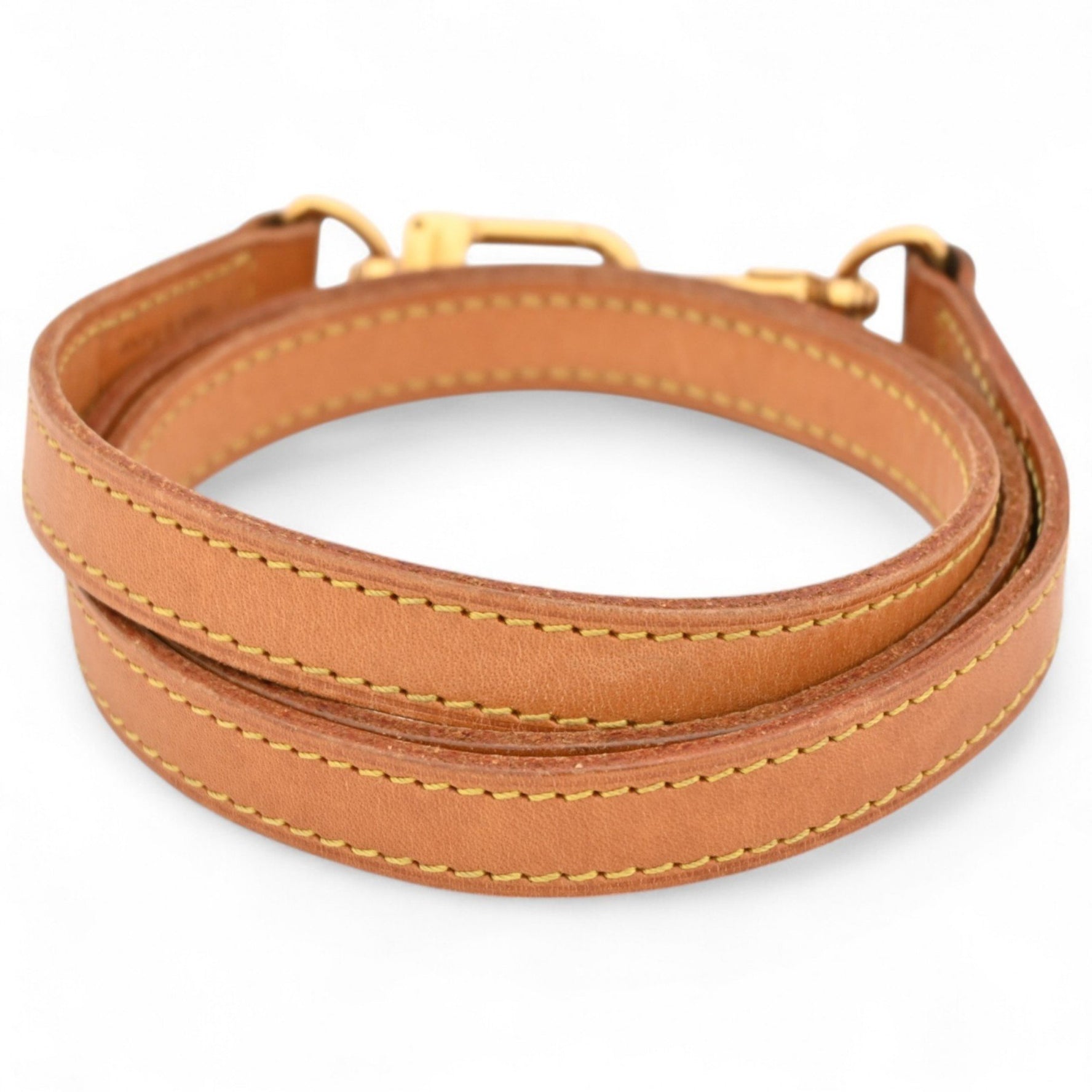 Louis Vuitton Shoulder Strap in Natural Leather