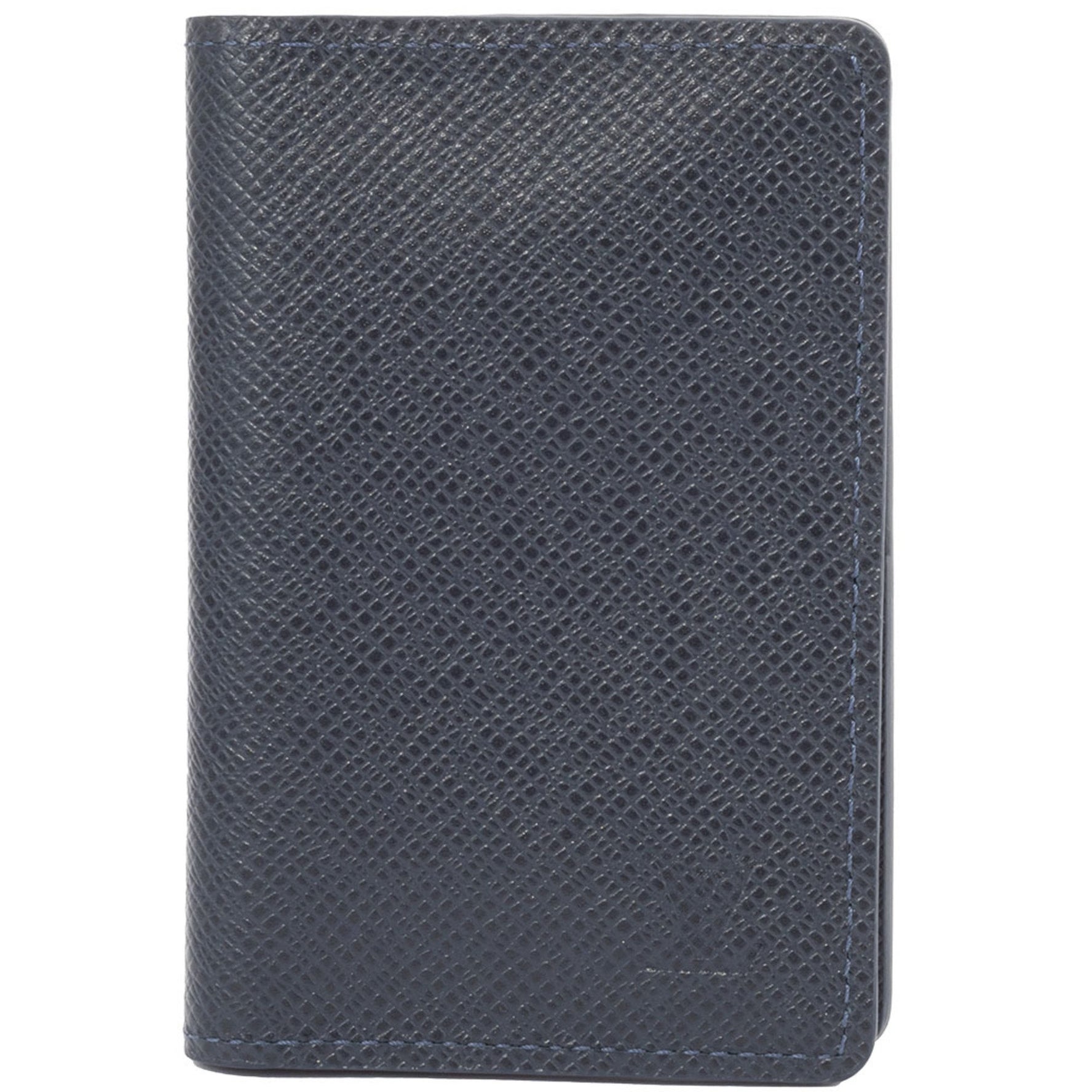 Louis Vuitton Card Case Organizer de Poche Taiga Blue Marine