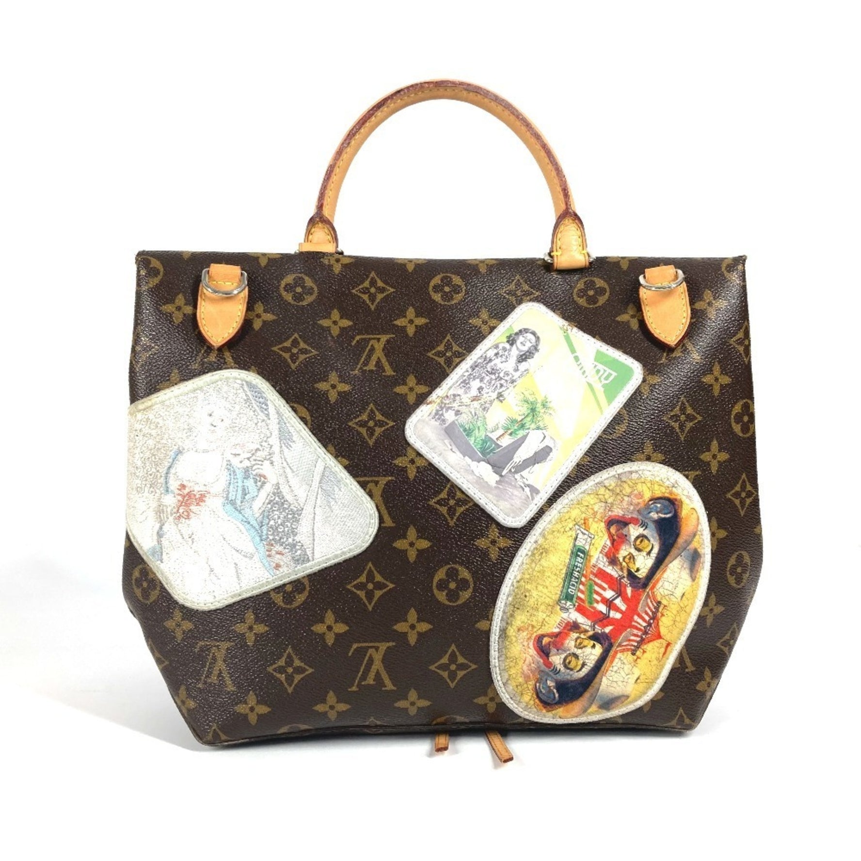 Louis Vuitton Monogram Cindy Sherman Camera Messenger Bag Shoulder Crossbody Tote Patch Handbag Canvas