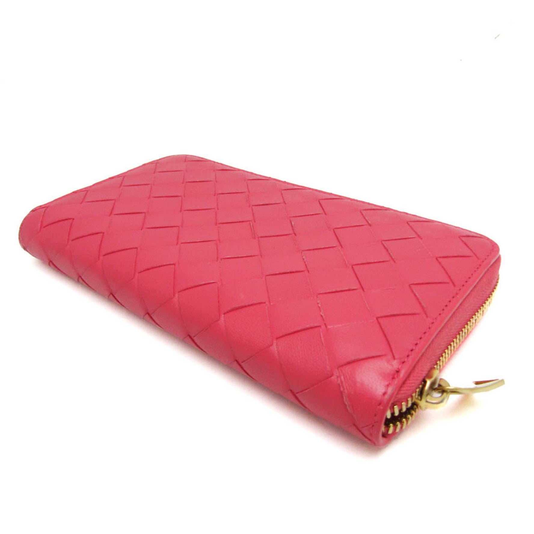 Bottega Veneta Intrecciato Leather Long Wallet (bi-fold)