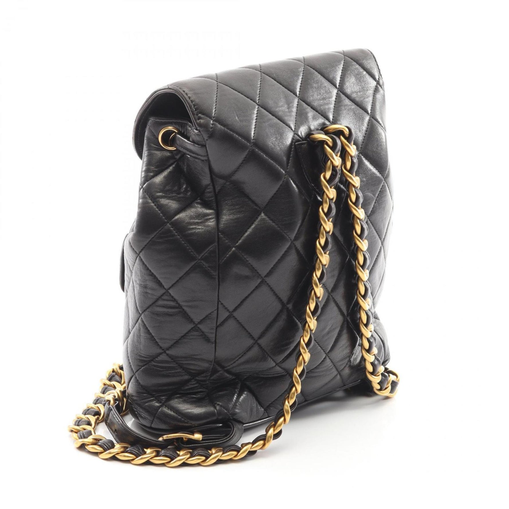 CHANEL Matelasse Backpack Bag in Lambskin Leather