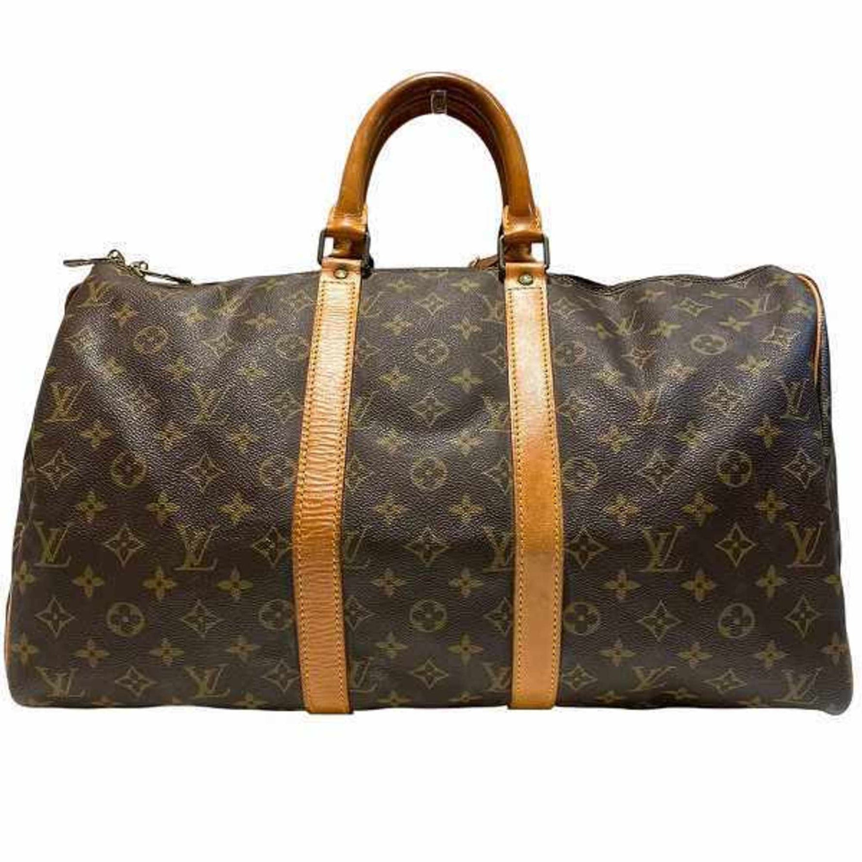 Louis Vuitton Monogram Keepall 45 M41428 Boston Bag for Men and Women