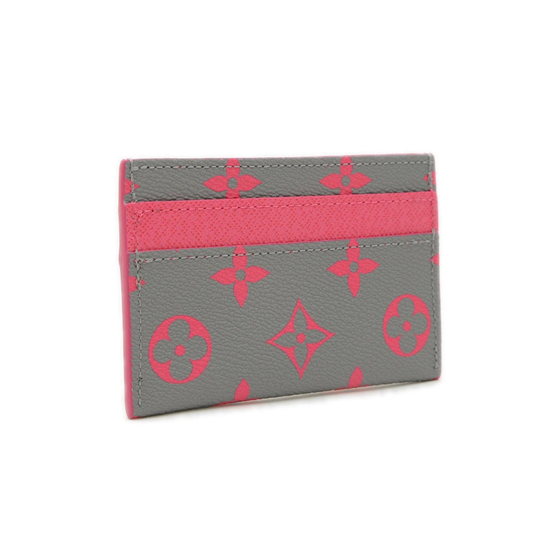 Louis Vuitton Monogram Business Card Holder/Card Case Porto Carte Double Green M15032