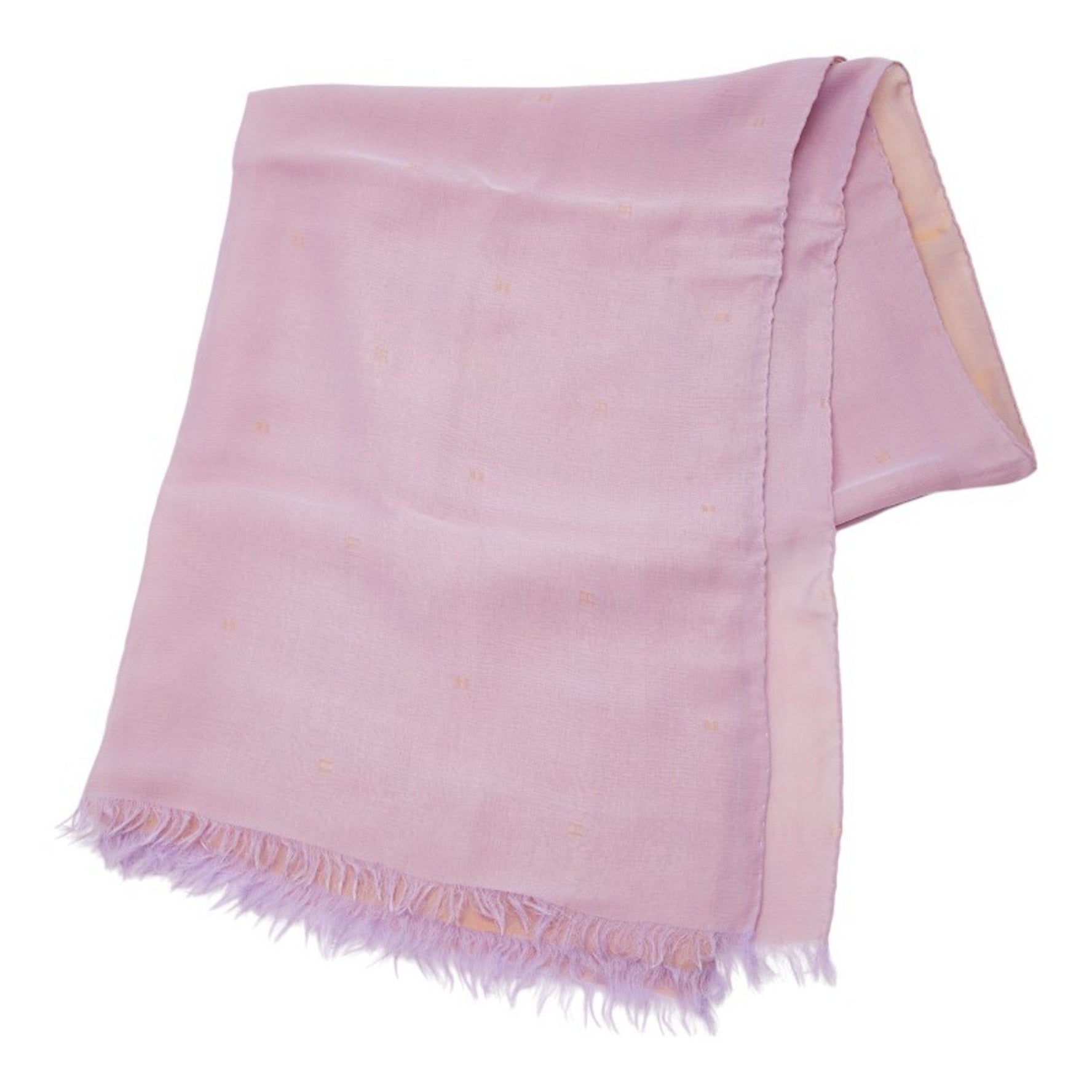 Hermes scarf light purple yellow
