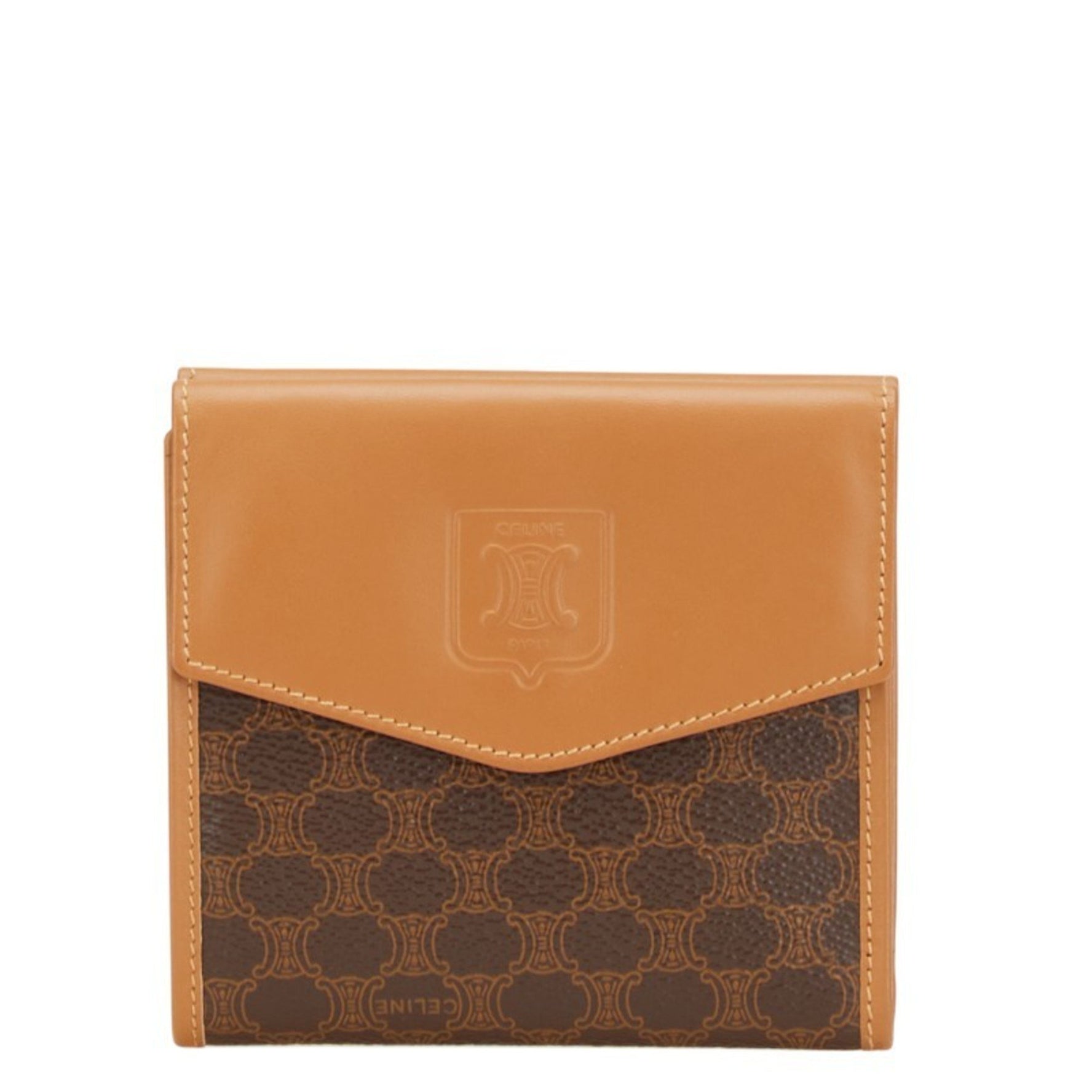 Celine Macadam Bifold Wallet Leather