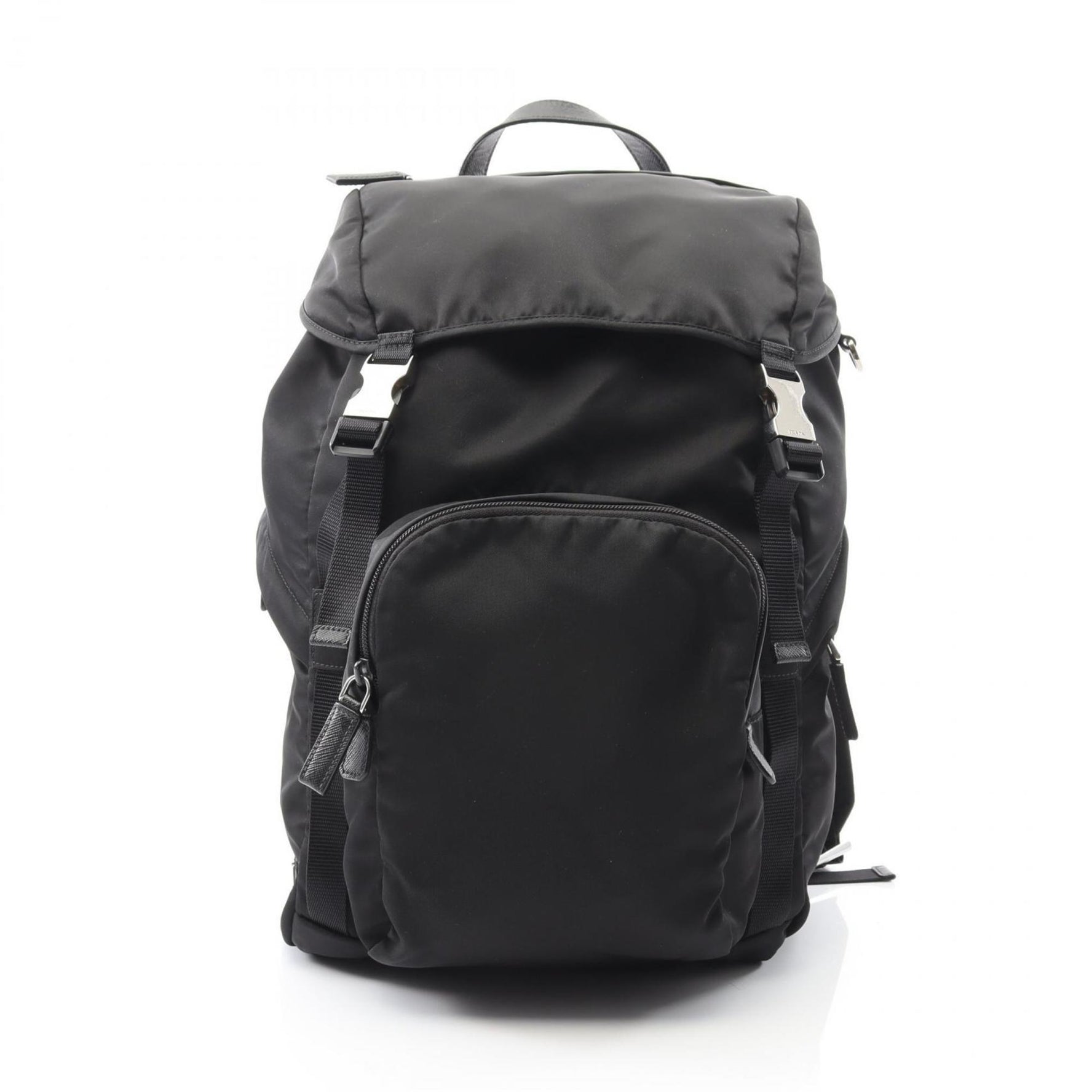Prada TESSUTO MONTAG Rucksack, Nylon and Saffiano Leather