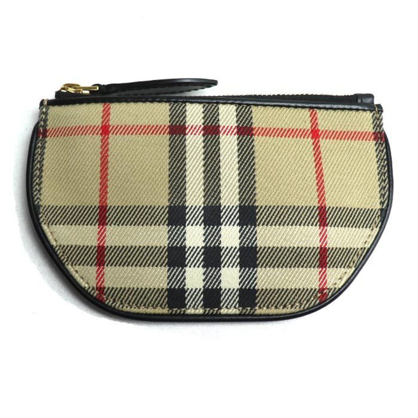BURBERRY Nova Check Coin Case for Women