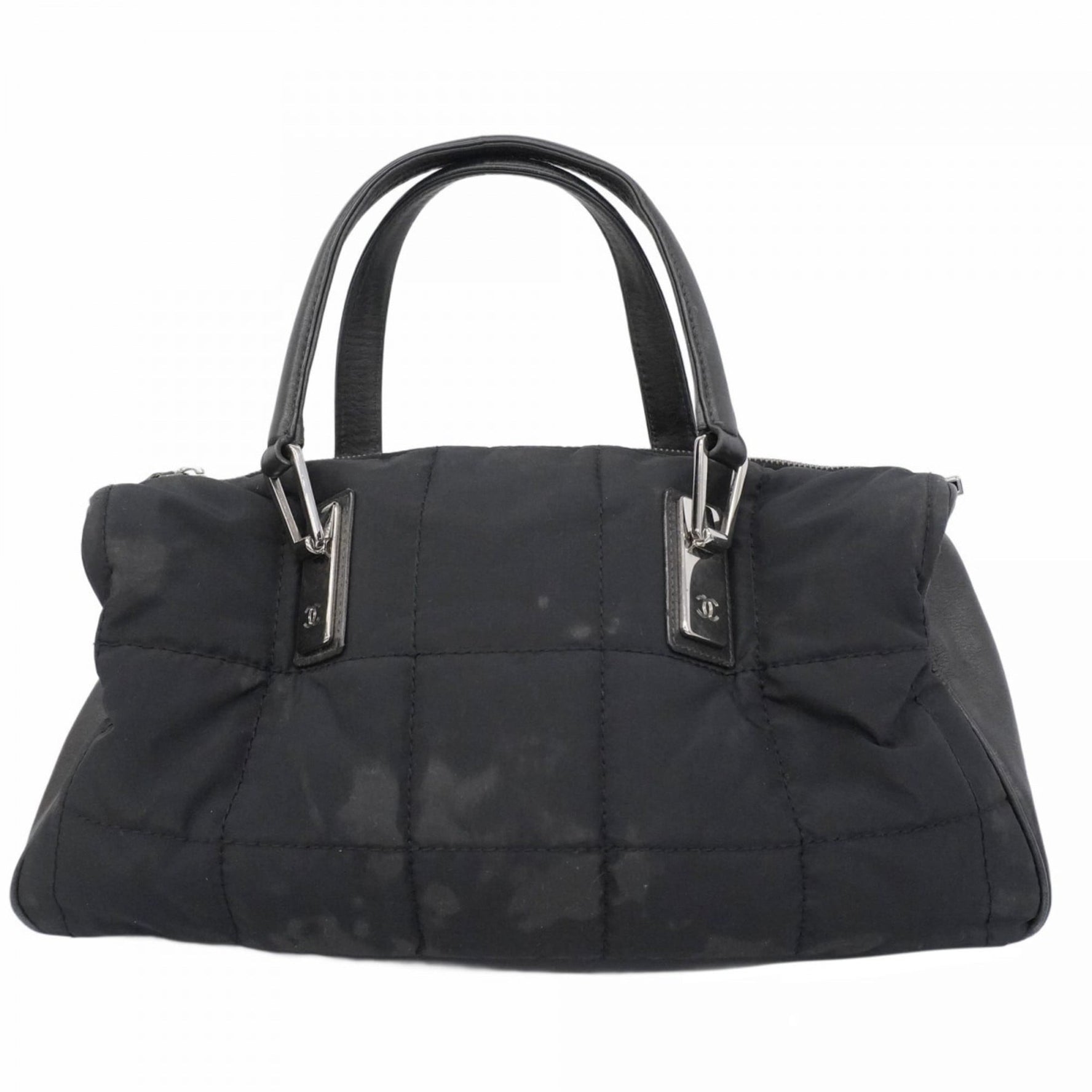 Chanel Chocobar Nylon Handbag