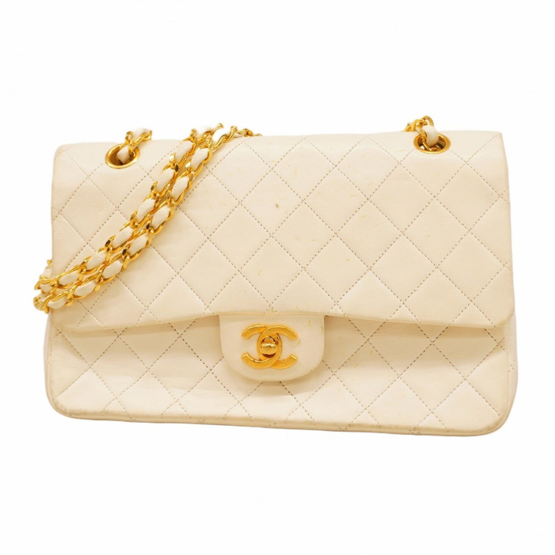Chanel Matelasse Shoulder Bag with Double Flap and Chain, Lambskin