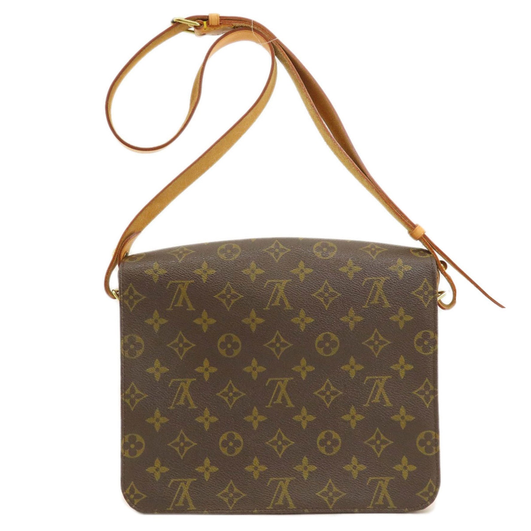 Louis Vuitton Cartes Cher Shoulder Bag Canvas