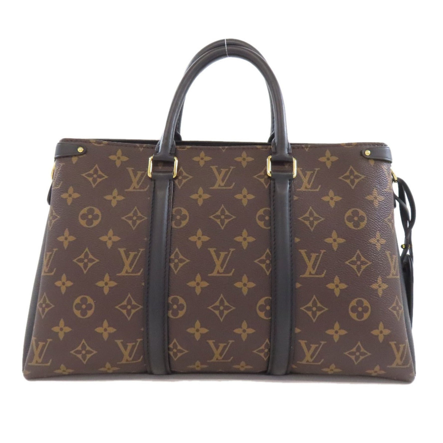 Louis Vuitton Soufflot NV MM Handbag Monogram Canvas LOUIS VUITTON
