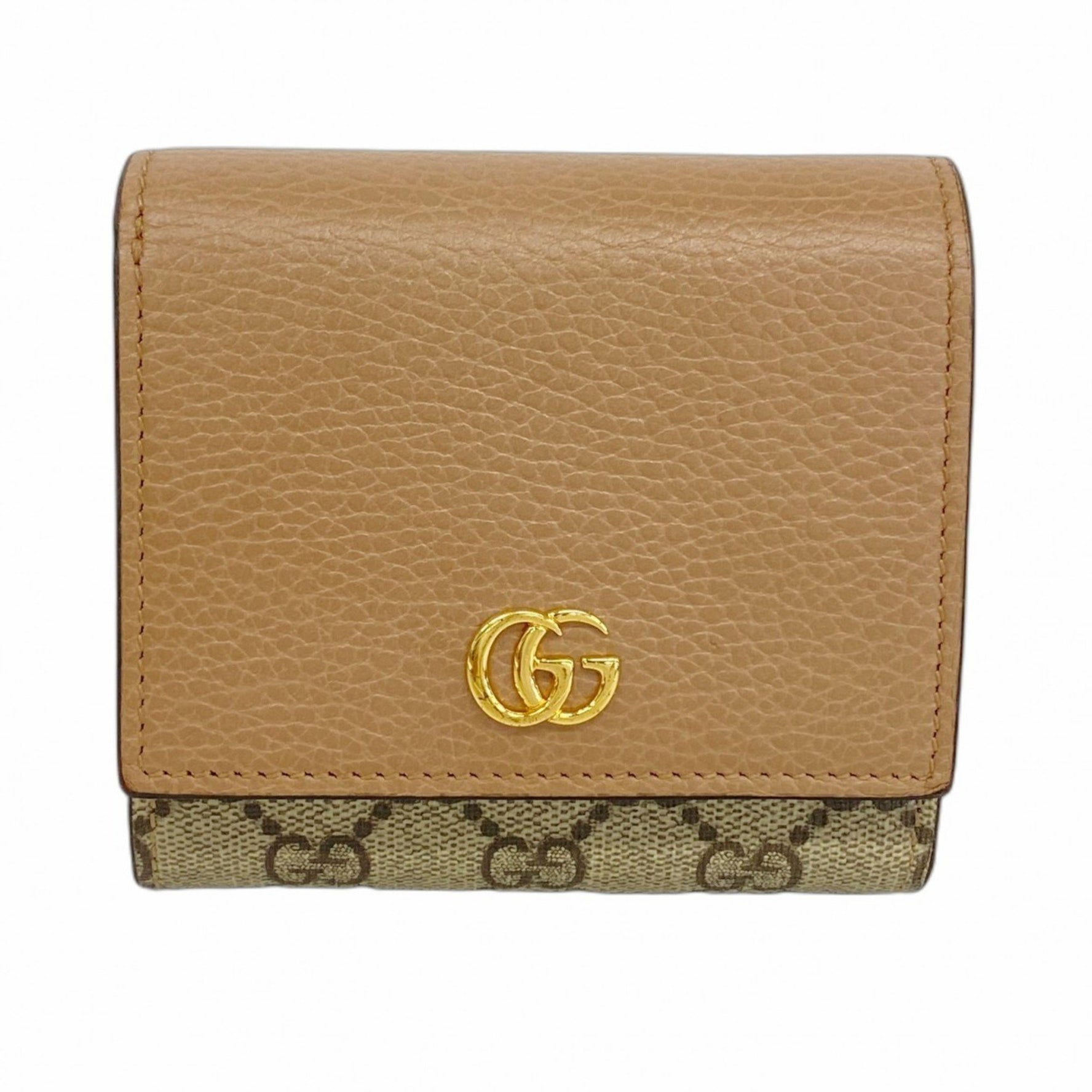 Gucci GG Marmont Supreme Wallet Leather