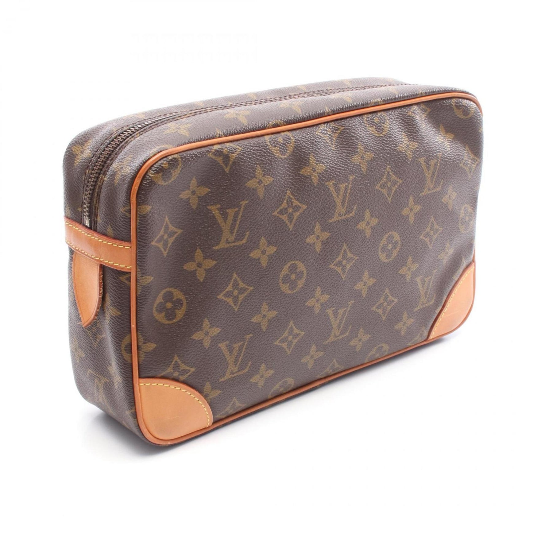 Louis Vuitton Compiègne 28 Second Bag/Clutch Bag, Coated Canvas and Leather, Monogram, Men's/Women's