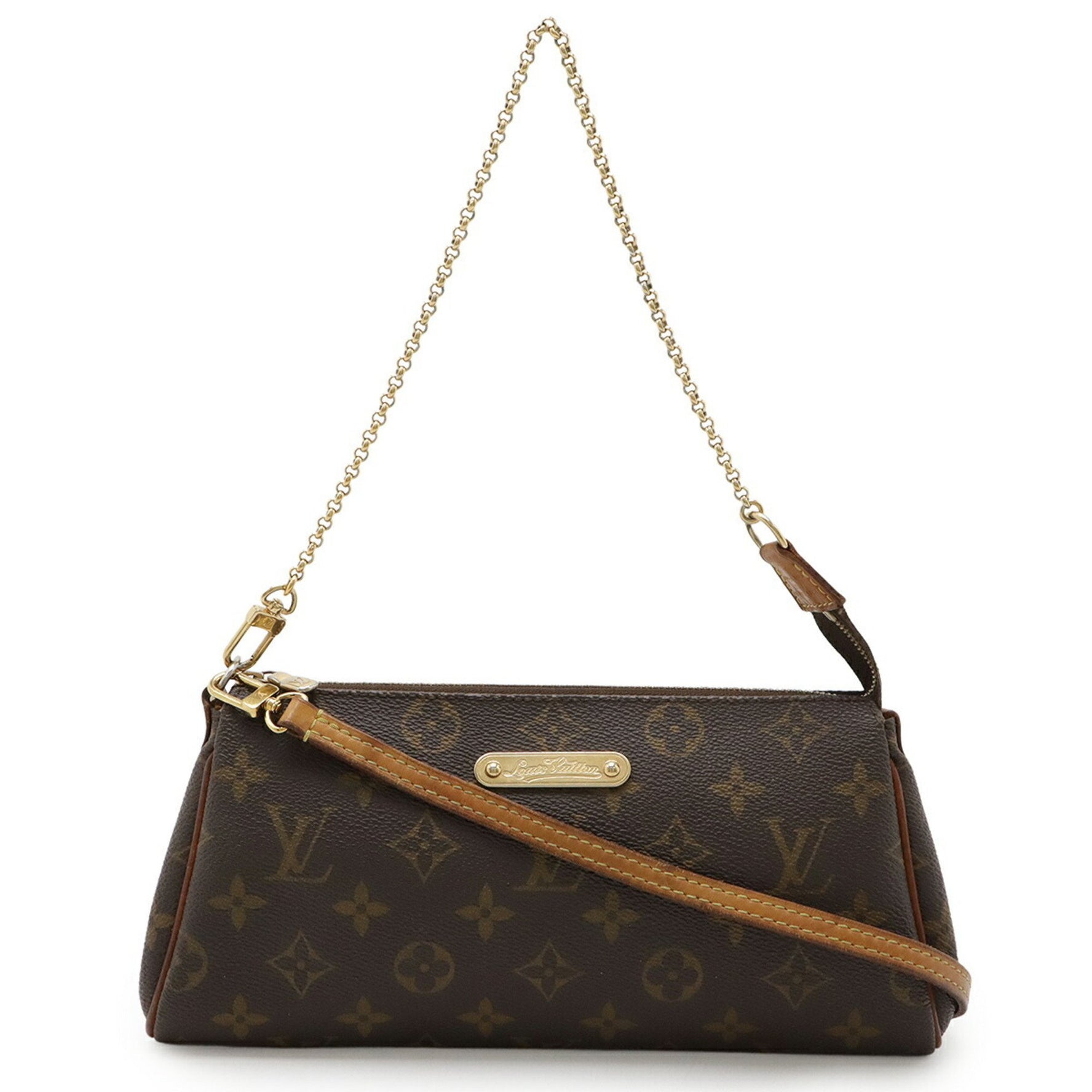 LOUIS VUITTON Louis Vuitton Monogram Eva Pouch Bag Shoulder Handbag M95567